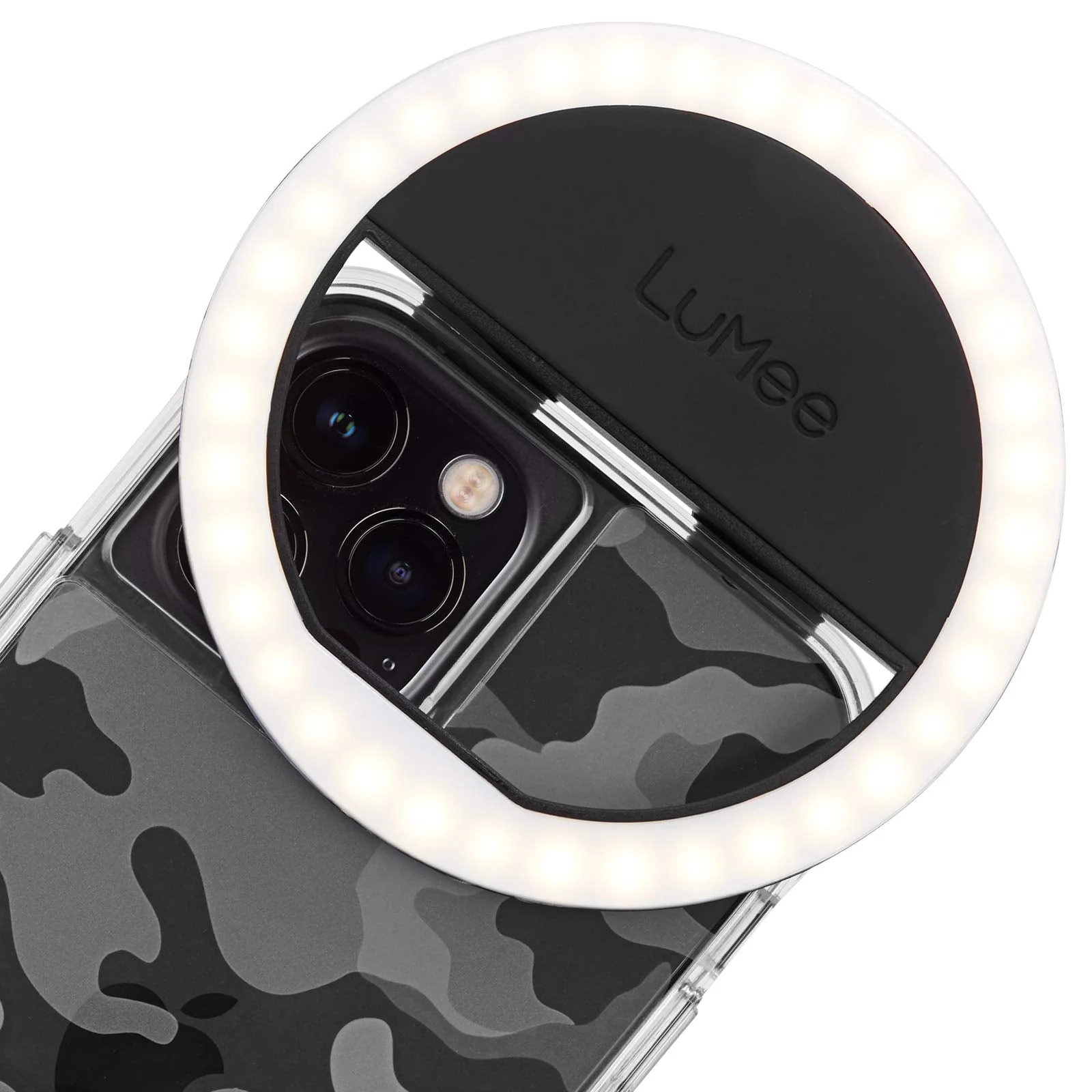 LuMee Studio Clip Light - LED Ring Light for Laptops, Monitors, Smartphones, Tablets - Portable and Rechargeable - Black - Image 6