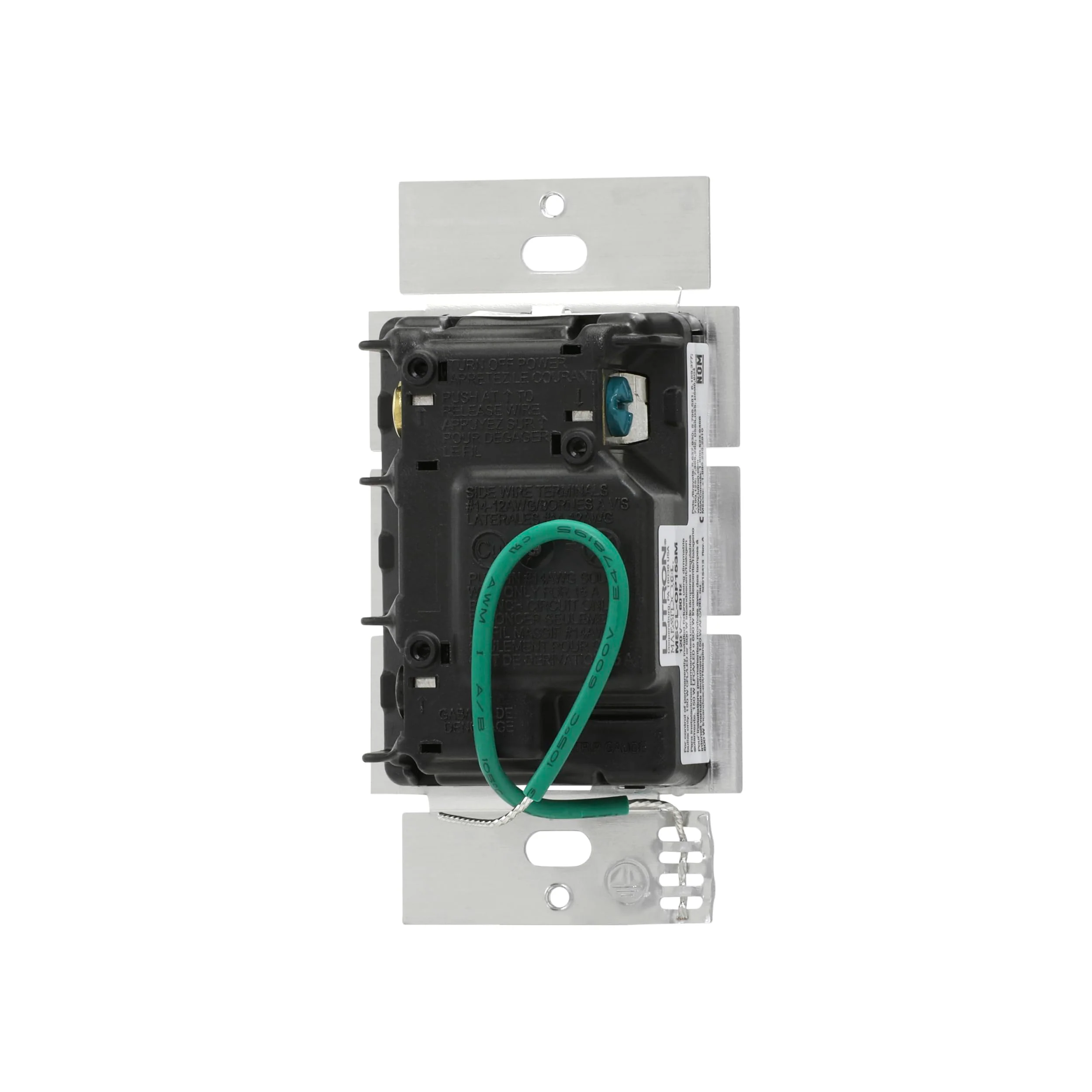 Lutron Maestro Motion Sensor Dimmer Switch for Bathroom, Garage, Laundry Room, and Closet, Occupancy and Vacancy Sensor, Single-Pole/Multi-Location, No Neutral Req, MSCL-OP153M-BL, Black 1 Pack - Image 12