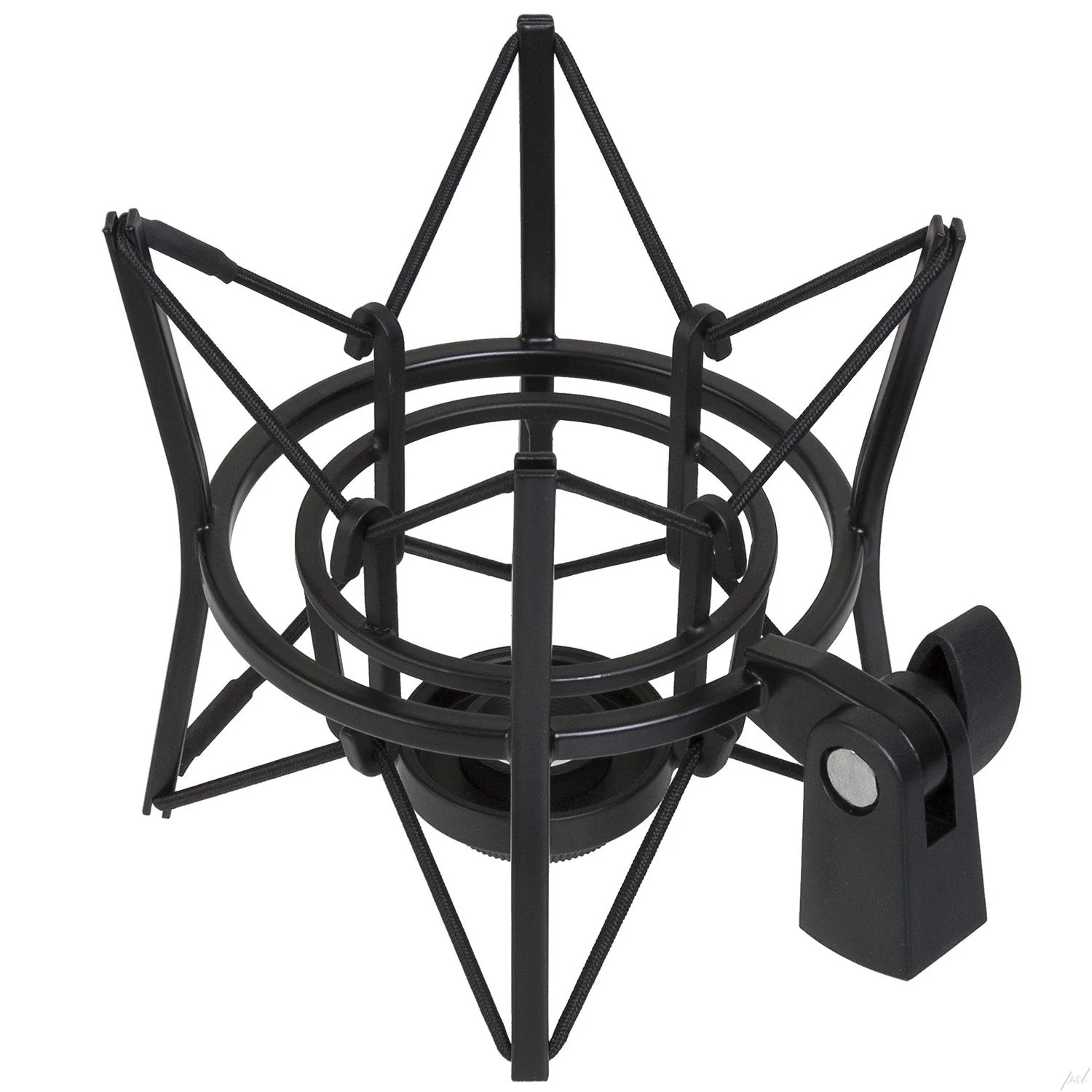 LyxPro MKS1-B Condenser Spider Microphone Shockmount, Anti Vibration and Isolation - Black - Image 4