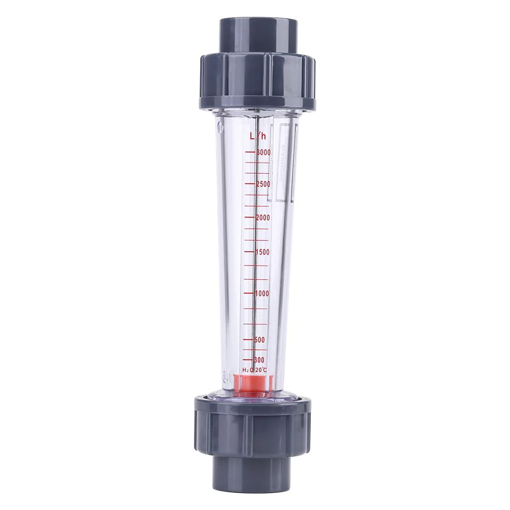 LZS-25 Flowmeter Plastic Pipe Type 300-3000L/H Water Flow Meter Measuring Tools for Chemical Light - Image 4