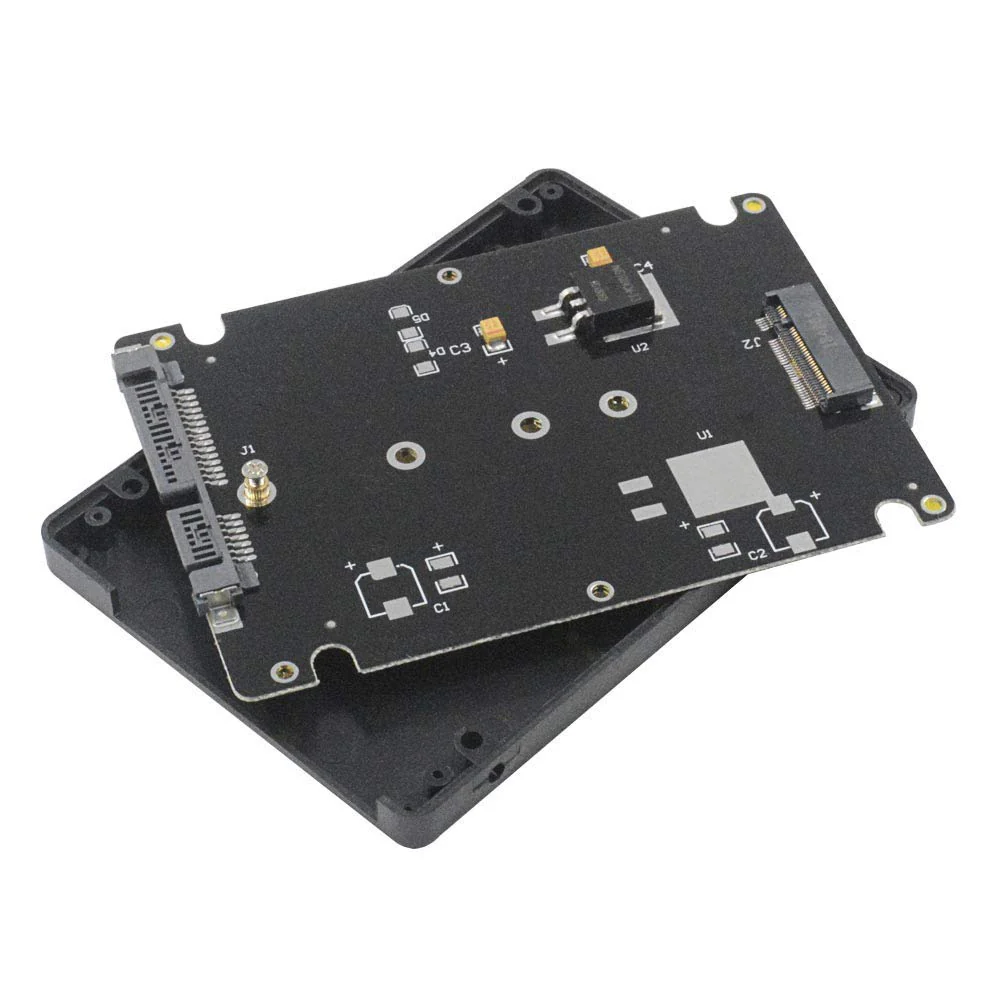 M.2 Adapter to 2.5 SATA Enclosure, B & M Key SATA Based NGFF SSD Converter to 2.5 Inch SATA 3.0 Card Support 2230 2242 2260 2280 Hard Drive with 7mm Case - Image 9
