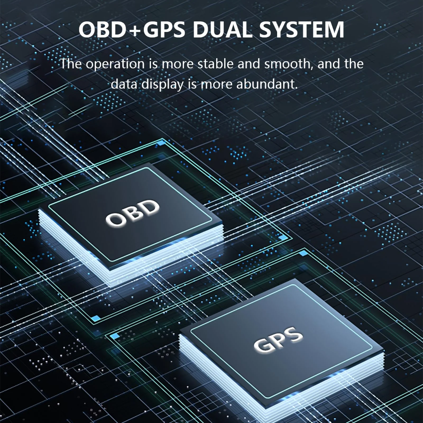 M11 Heads up Display Windshield Projector, OBD2/GPS Speedometer MPH with Speed, 3.5 inch CAR HUD Overspeed Warning, Display Water Temperature, Display Distance - Image 5