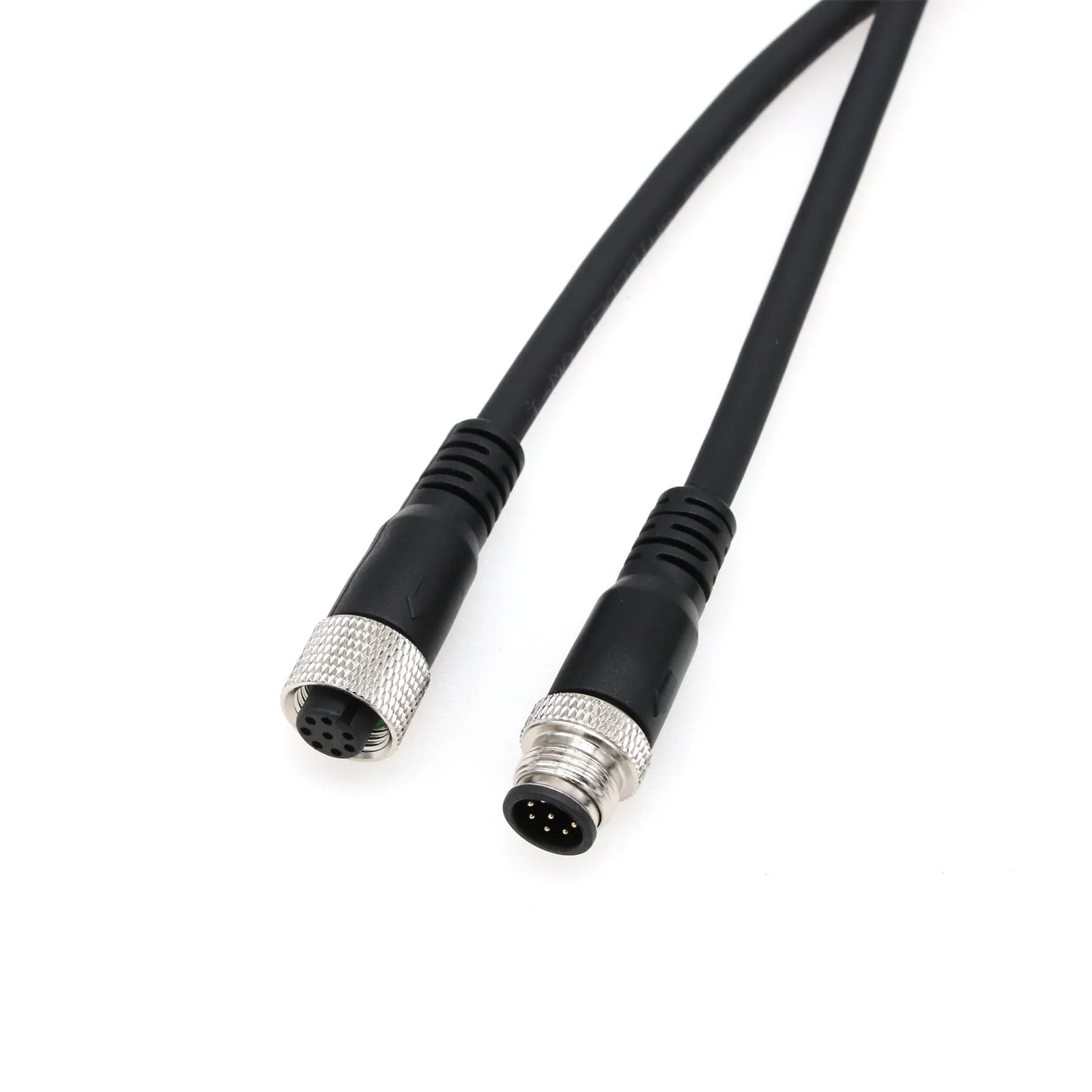 M12 A Coded 8 pin Female to 8 pin Male Cable for Cognex Sensor Camera Industrial Actuator Profibus Automation 5M - Image 5