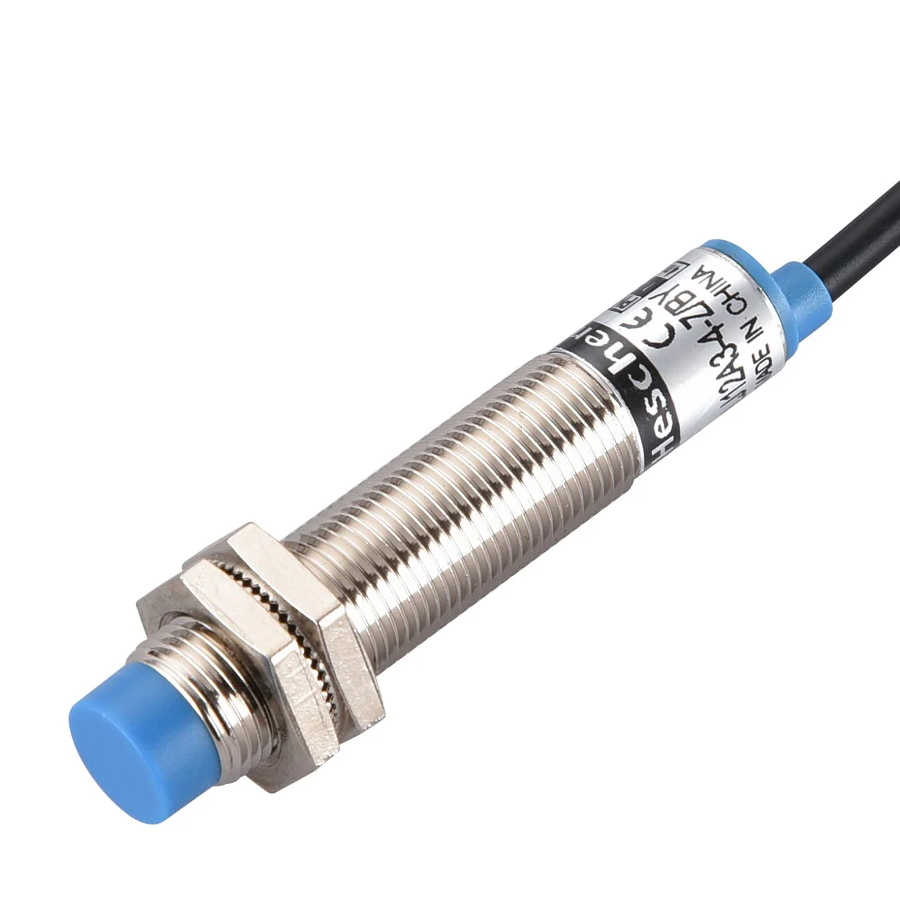 M12 Proximity Sensor, Inductive, Non-Shield Type, LJ12A3-4-Z/BY, 4mm, 10-30VDC, 200mA, PNP NO, 3 Wire, Motion Detector Device - Image 3