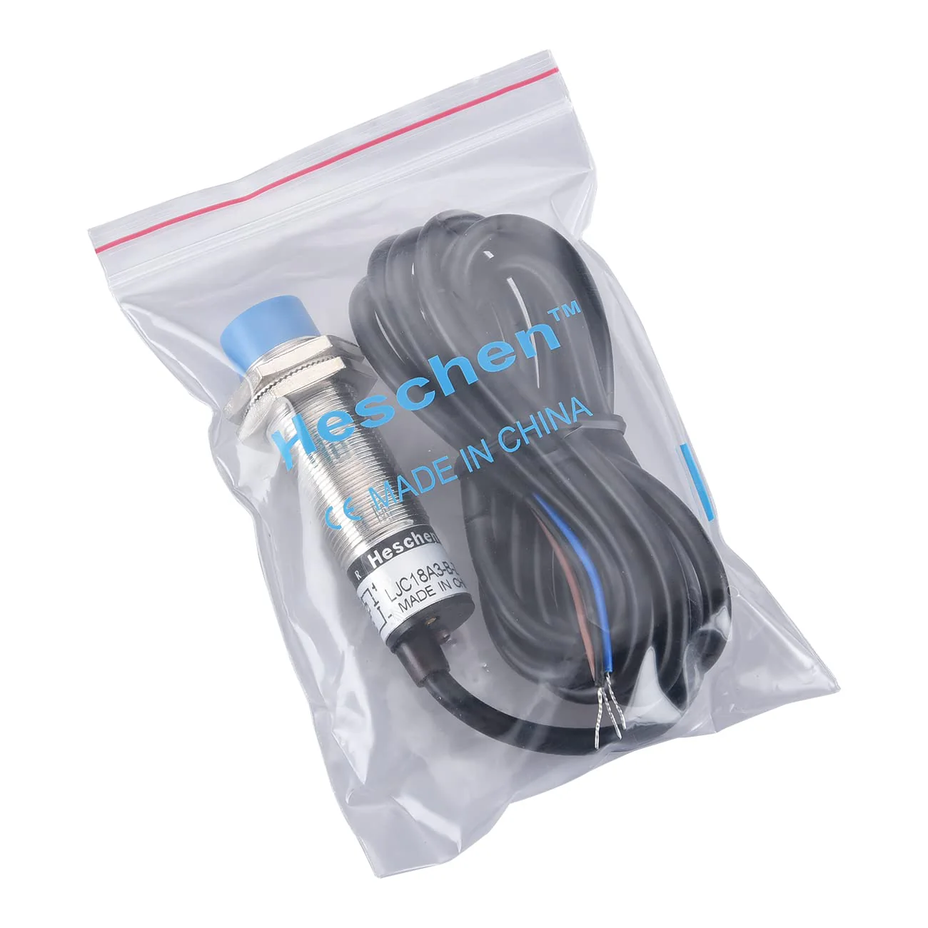 M18 Capacitive Proximity Sensor Switch Non-Shield Type LJC18A3-B-Z/BY Detection 10mm 10-30VDC 200mA PNP Normally Open(NO) 3 Wires - Image 7