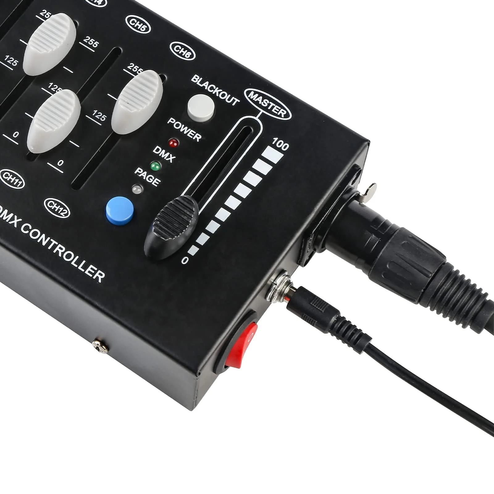 MAD OWL 12 Channel DMX dimming Controller, mini dj Lighting Controller,DMX512 Signal Protocol dimmer Suitable for Small Stage Lighting - Image 6