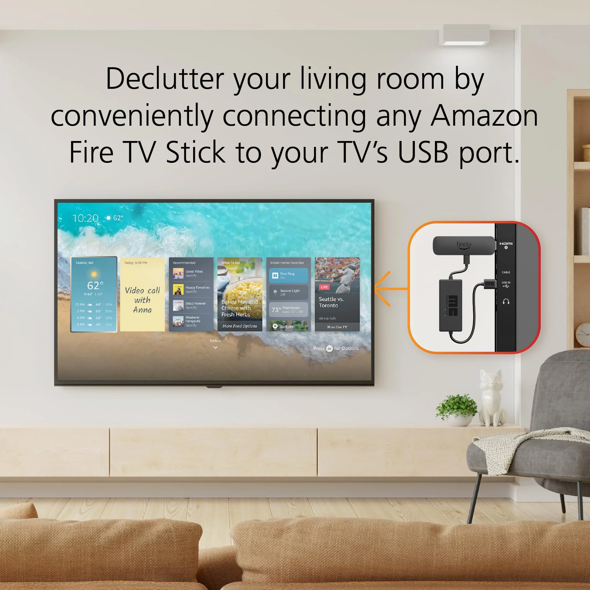 Made for Amazon, USB Power Cable (Eliminates the Need for AC Adapter) - Image 5