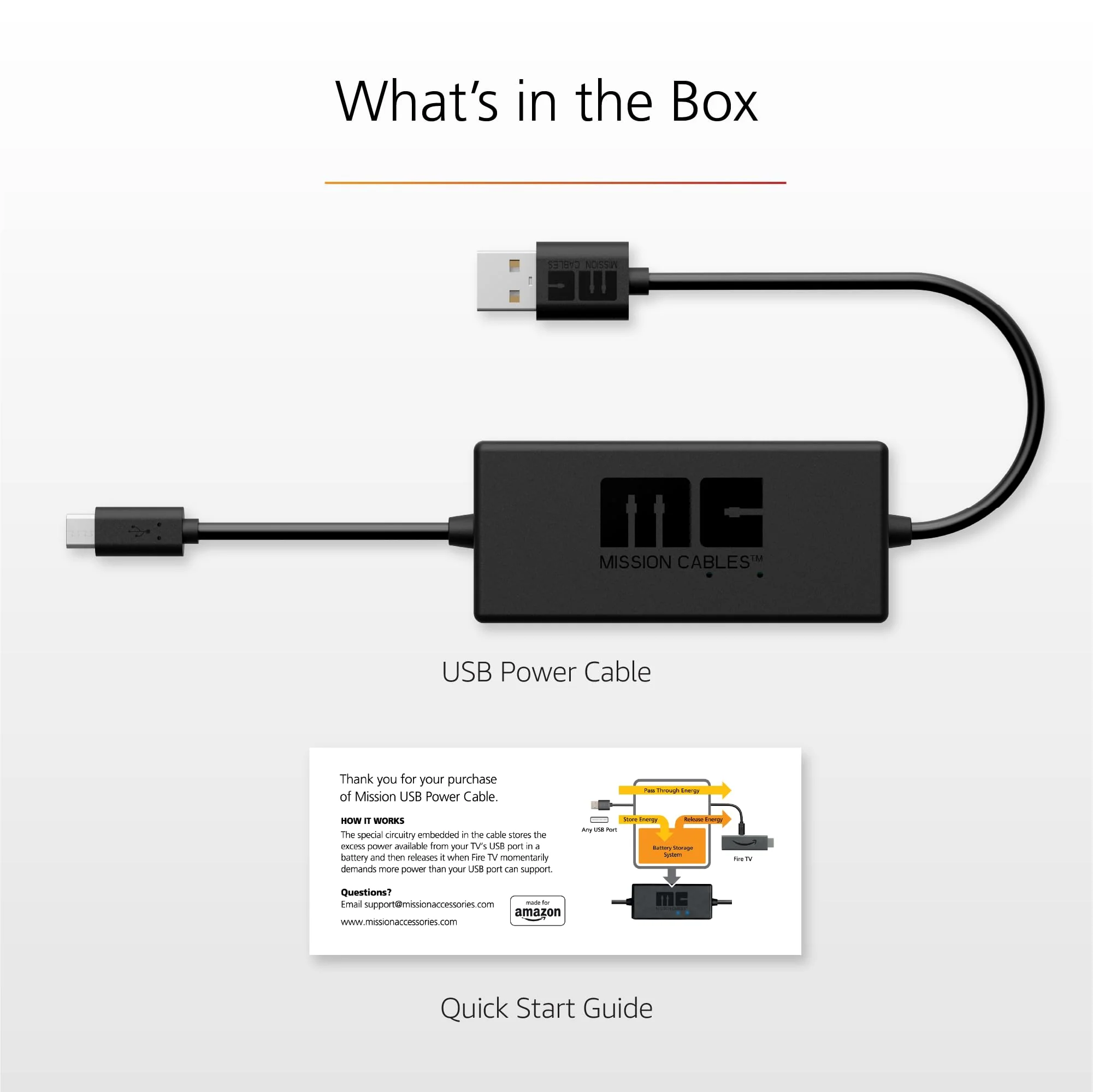 Made for Amazon, USB Power Cable (Eliminates the Need for AC Adapter) - Image 7