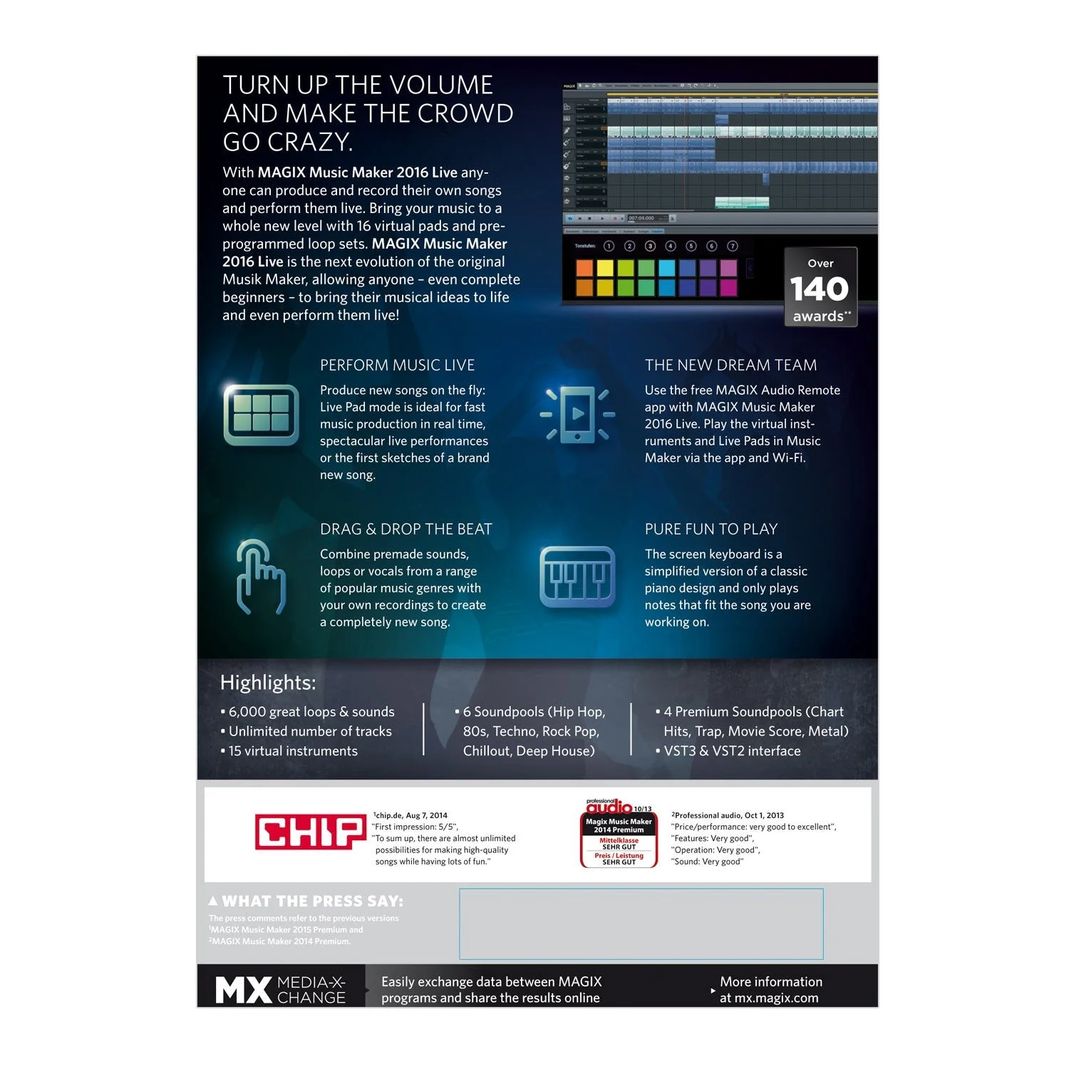 MAGIX Music Maker 2016 Live - Image 2