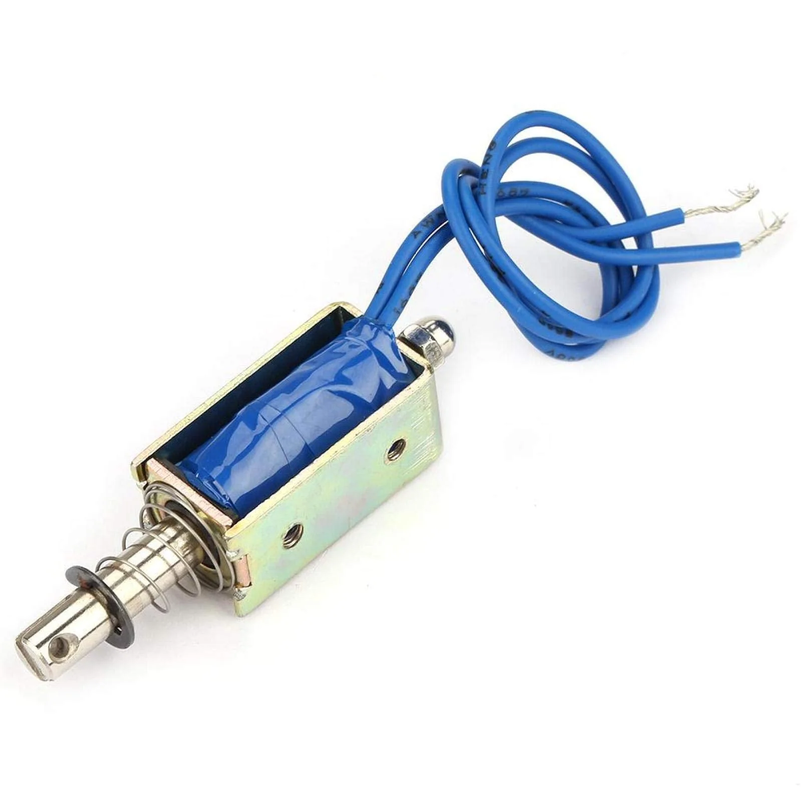 Magnetic Electromagnet, DC 6V/12V/24V 300mA Push Pull Electromagnets 5N Retractable Range 10mm Push Pull Type Open Frame for Automation Control - Image 7