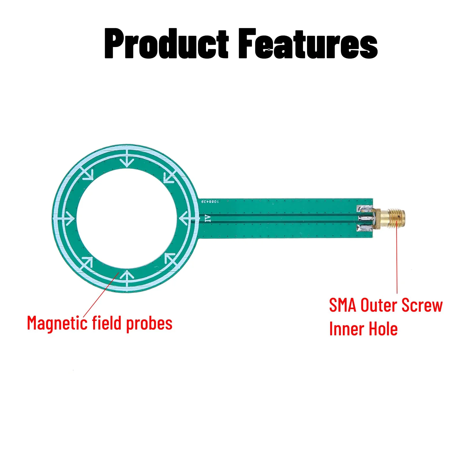 Magnetic Field Antenna EMI Near Field Probe Tool Accessory for Electronic Components with Small Size, Low Weight and High Quality, Default - Image 3