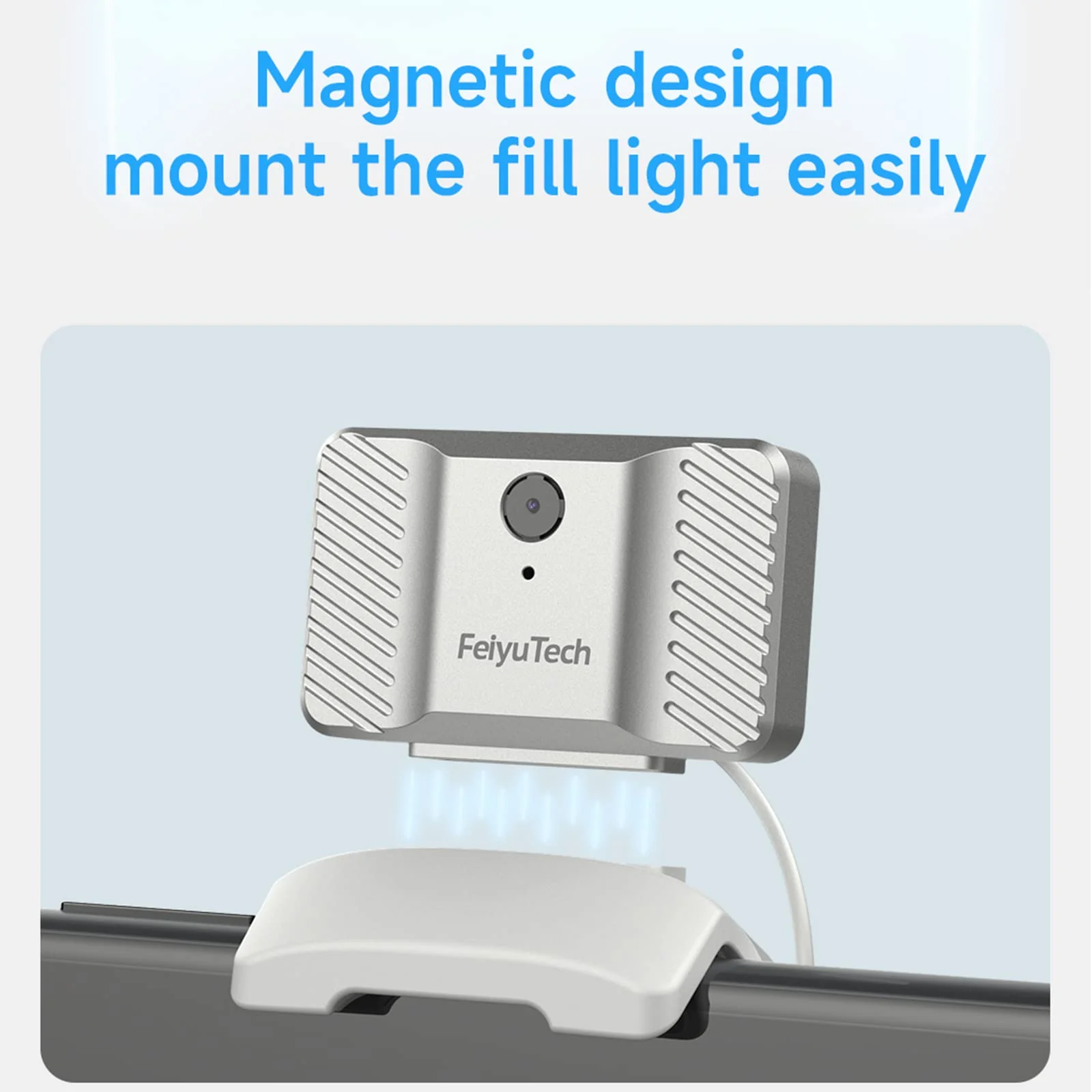 Magnetic Fill Light with Adjustable Brightness and Color Temperature Original for FeiyuTech VB 4/VB 4SE/Vimble 3/Vimble 3SE Handheld 3-Axis Smartphone Stabilizer - Image 6