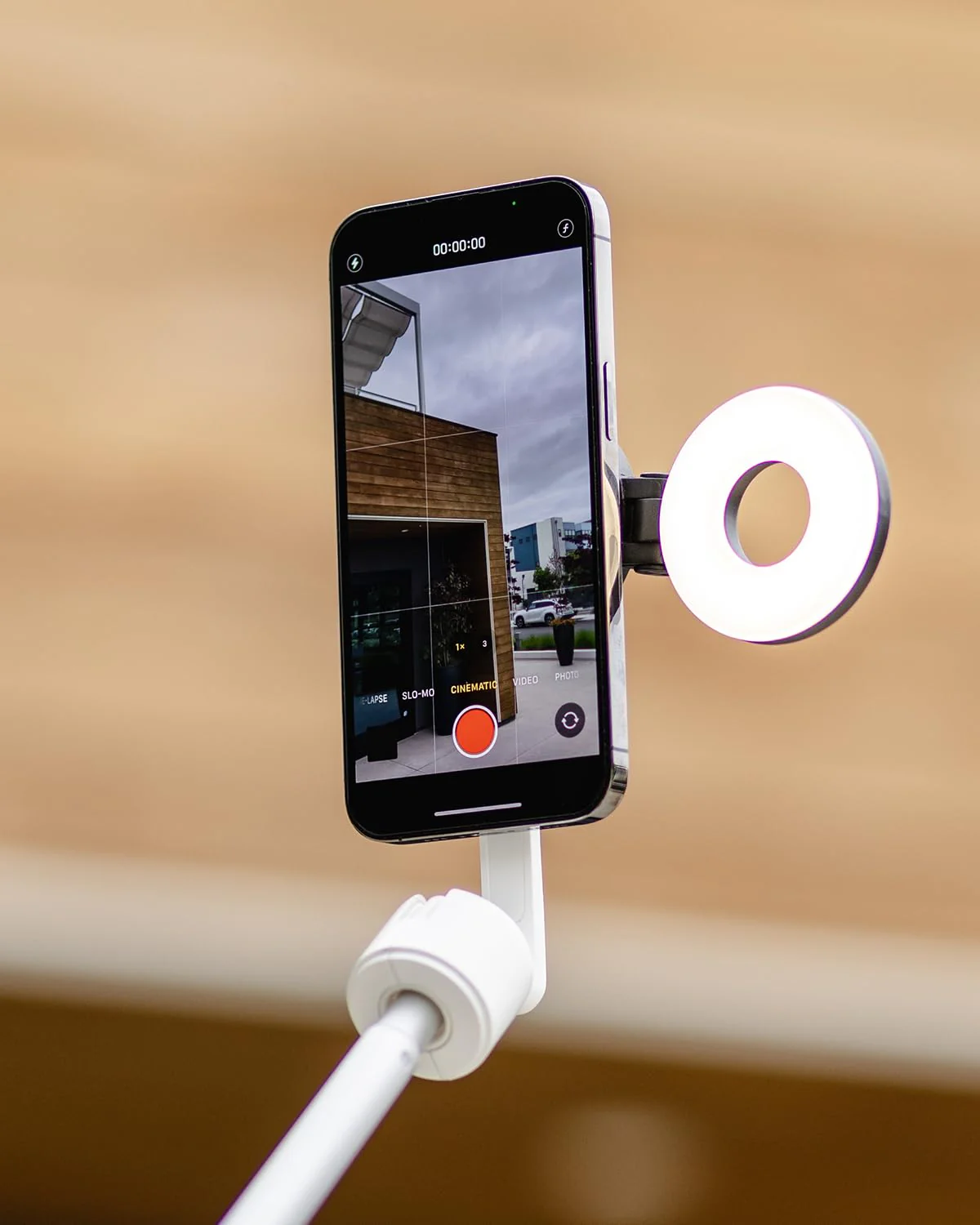 Magnetic Selfie Light for iPhone Magsafe, Portable Phone Ring Light for Video Recording, Rechargeable Lightweight Travel LED Cell Phone Light, White - Image 8