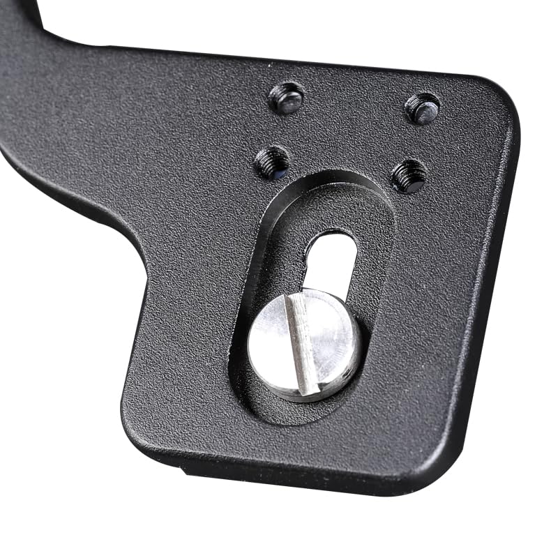Manbily Camera Flash Brackets, Aluminum Tripod Camera Mount Extension Bar with 1/4" Screw for DSLR LED Light Video Microphone - Image 3