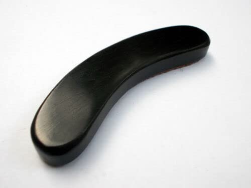 Mandolin Armrest ebony wood with U clamp hardware - Image 2