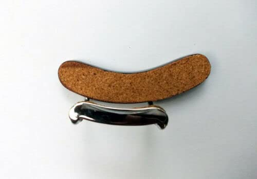 Mandolin Armrest ebony wood with U clamp hardware - Image 3