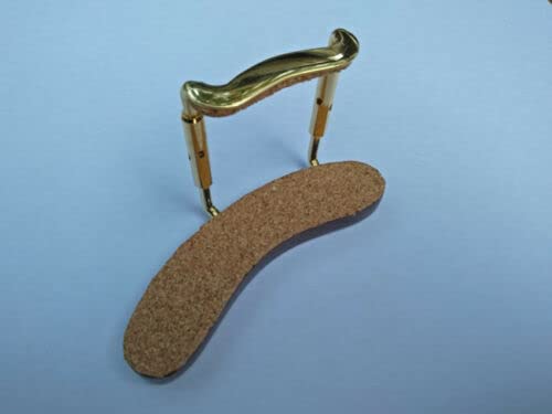 Mandolin Armrest Rosewood wood with Golden color U clamp hardware - Image 3