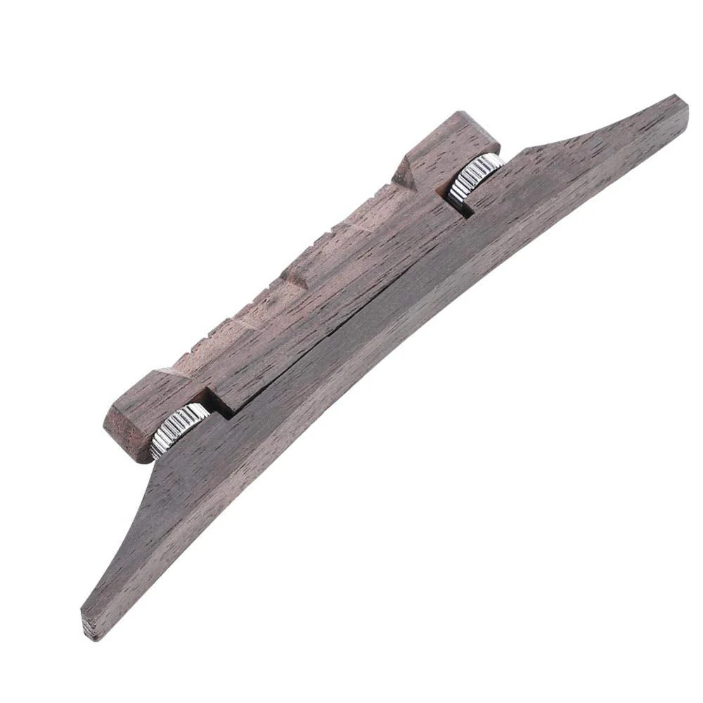 Mandolin Bridge, Adjustable Compensated Mandolin Strings Bridge Rosewood for Martin Acoustic Guitar Mandolin Bridge Mandolin Bridge Replacement - Image 7