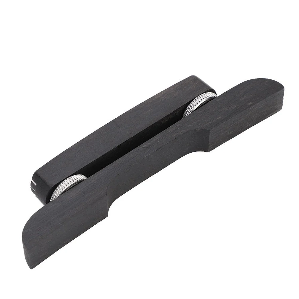 Mandolin Bridge, Rosewood Height Adjustable Bridge Mandolin Instrument DIY Repair Parts - Image 8