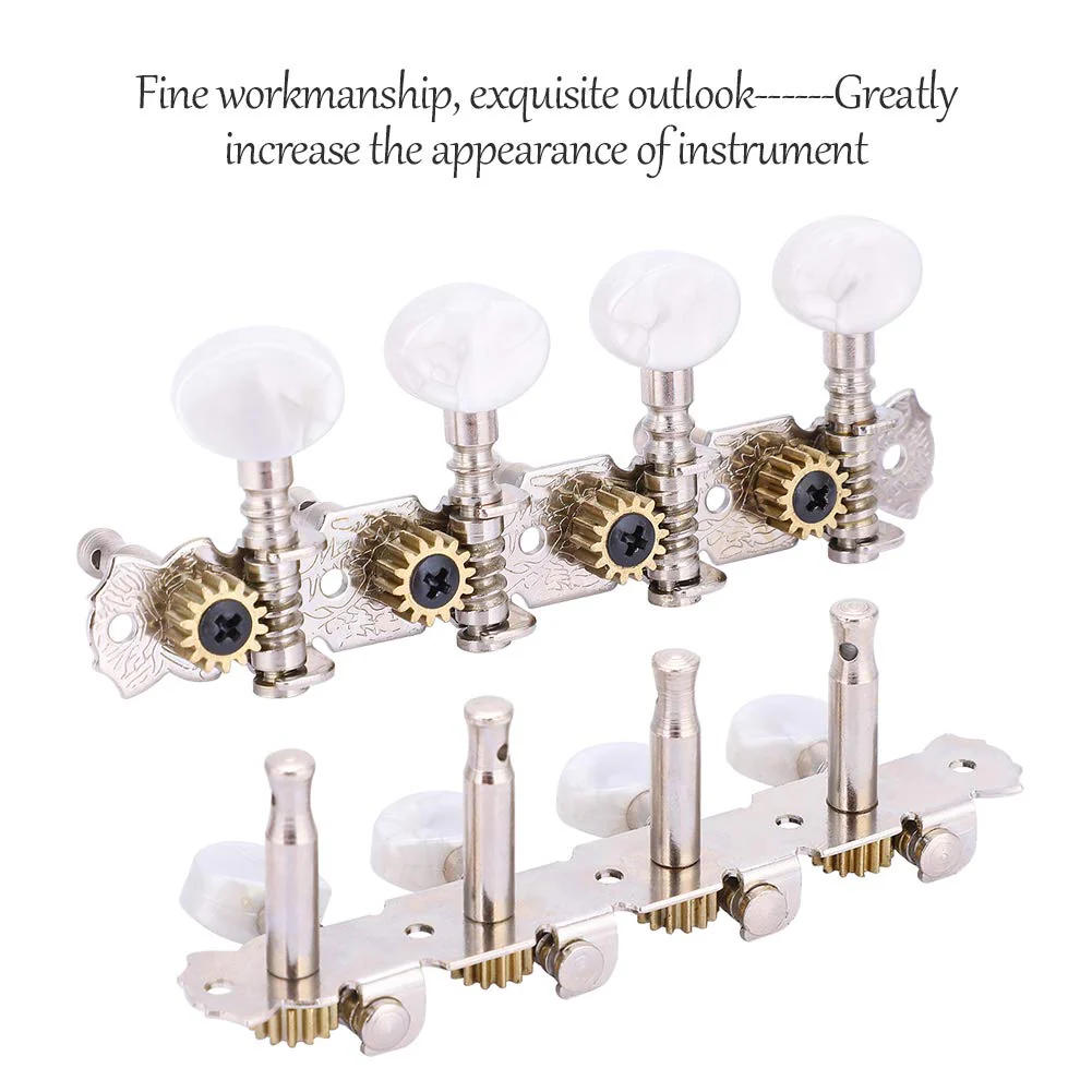 Mandolin Tuning Pegs 4L4R Acrylic Vintage Keystone Tuning Keys Machine Head 4L 4R Guitar Accessory Parts Tuners Set Replacements for 8 String - Image 8