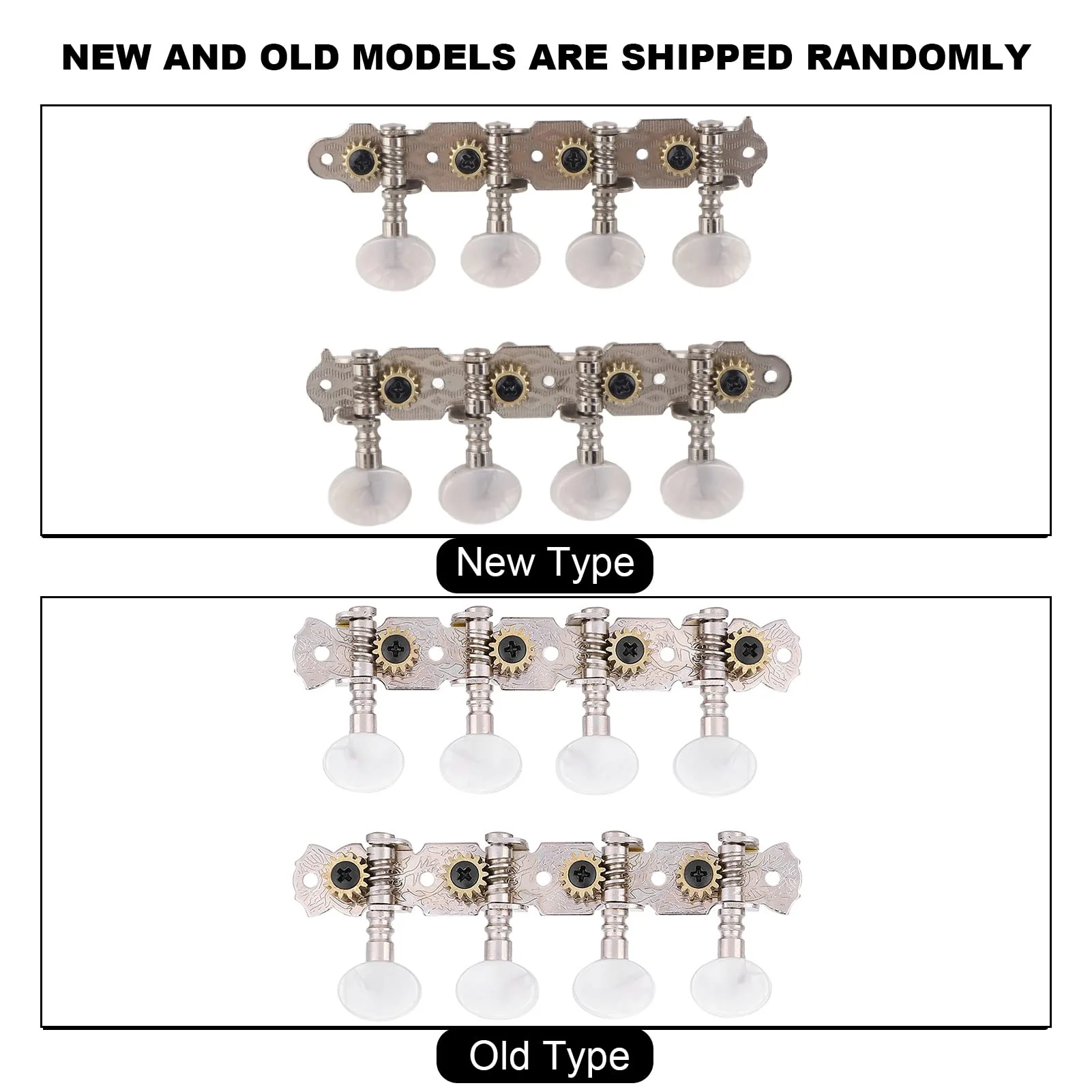 Mandolin Tuning Pegs 4L4R Acrylic Vintage Keystone Tuning Keys Machine Head 4L 4R Guitar Accessory Parts Tuners Set Replacements for 8 String - Image 9