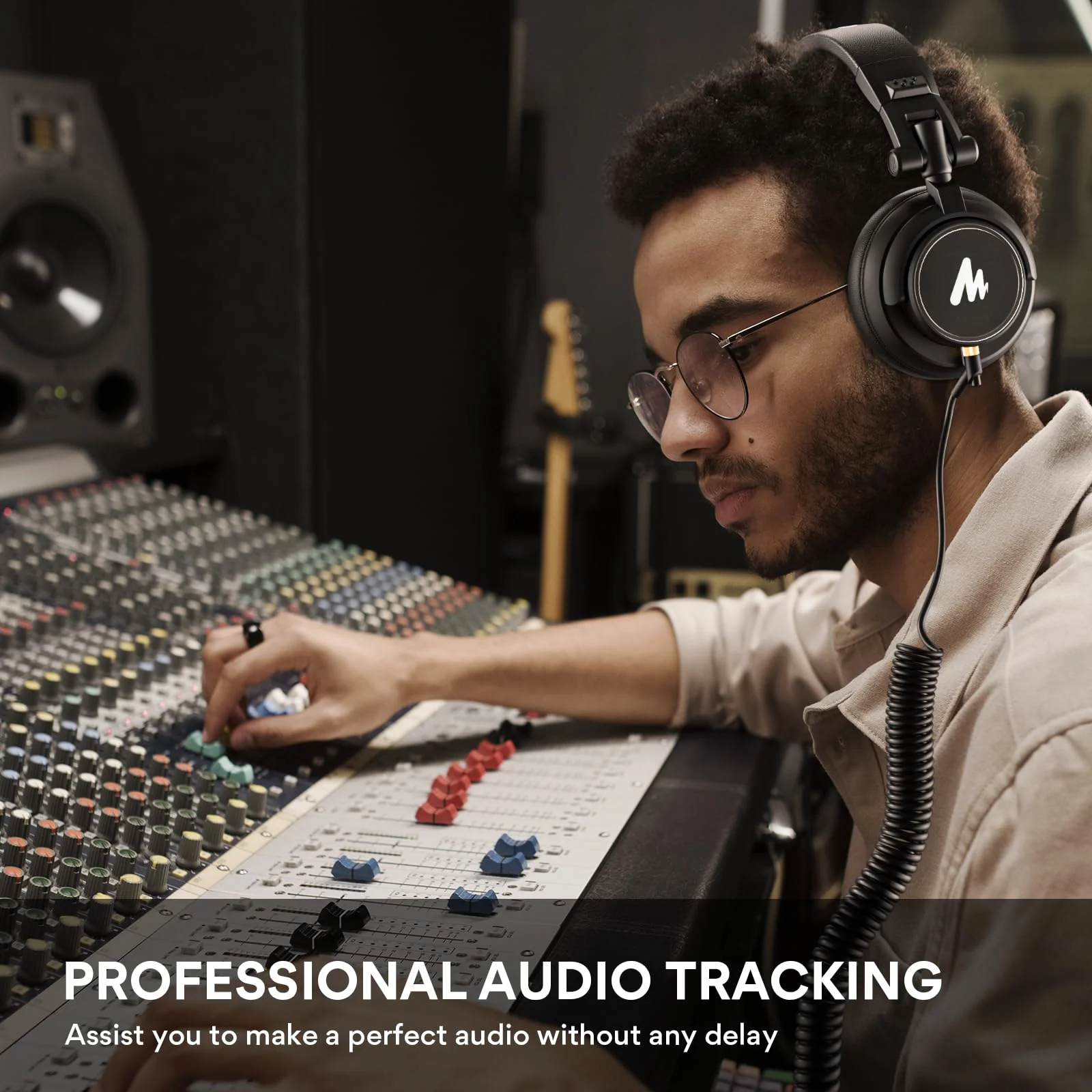 MAONO AU-A04 USB Microphone with AU-MH601 Studio Monitor Headphones Bundle Streaming Podcasting Pack Plug and Play for Computer, YouTube, Music - Image 7