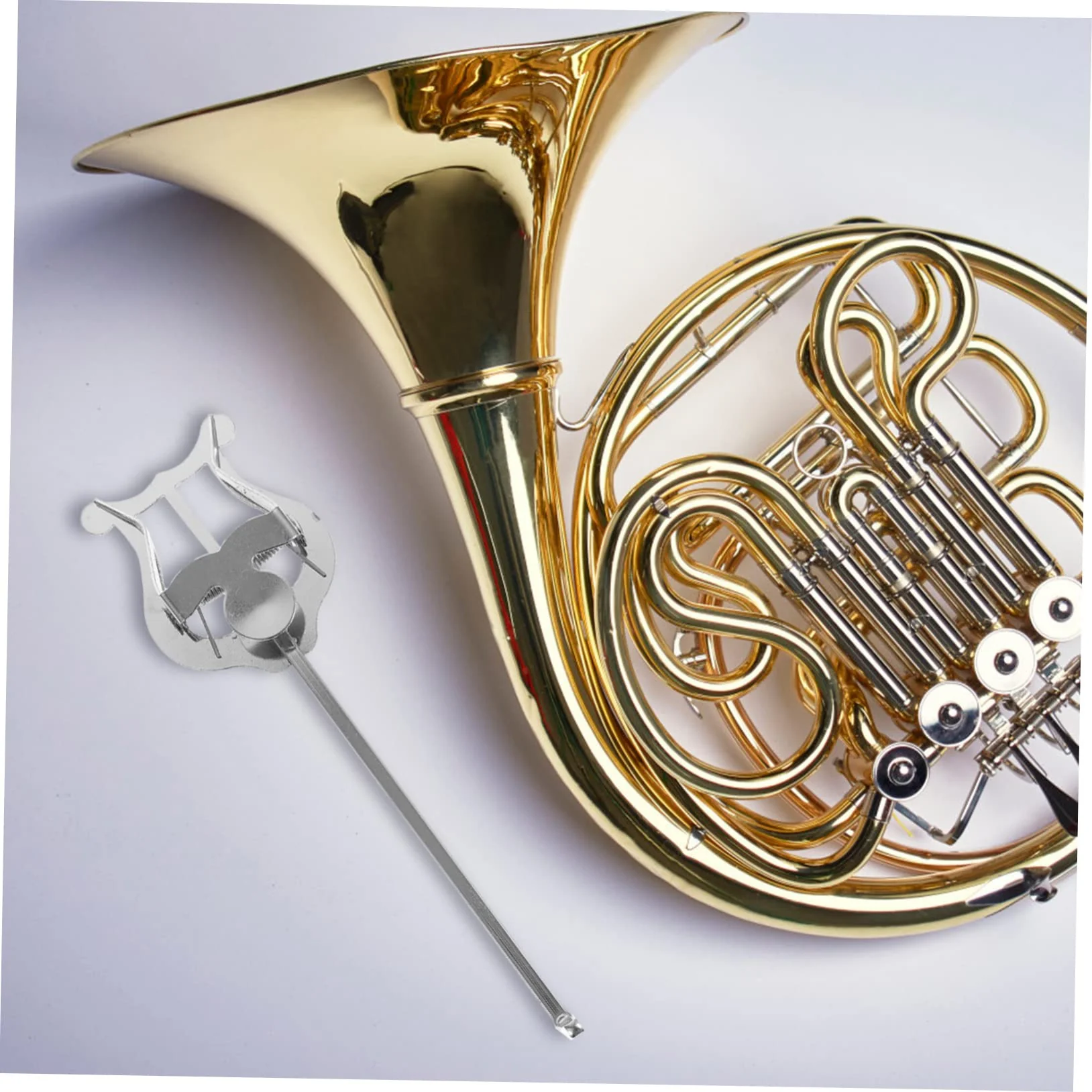 Marching Horn Clip French Horn Accessories Book Holder Stand Western Music Score Clip Sheet Music Clamp- on Holder French Horn Sheet Music Lyre Sheet Music Holder Music Score Clamp - Image 3
