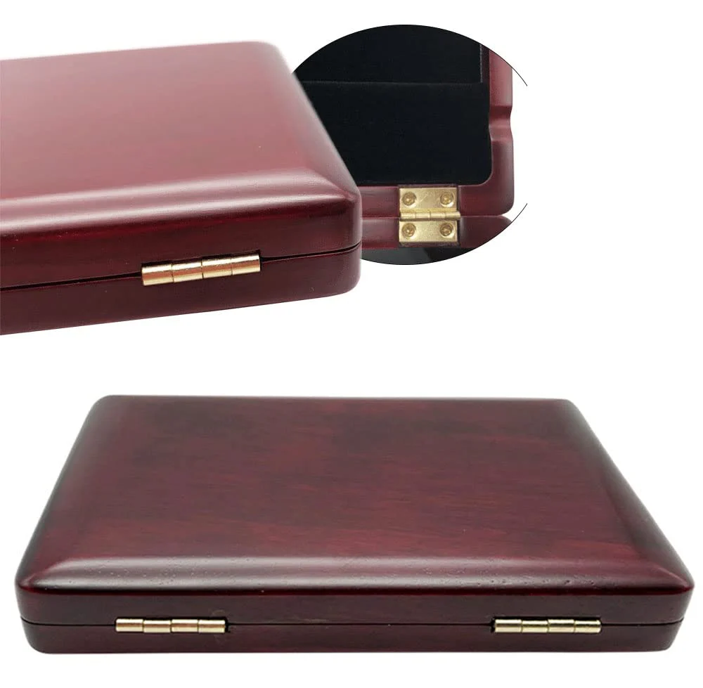 Maroon Color Reed Box Clarinet Reed Storage Case Reeds Holder for 6pcs Clarinet Reeds Woodwind Accessories - Image 3