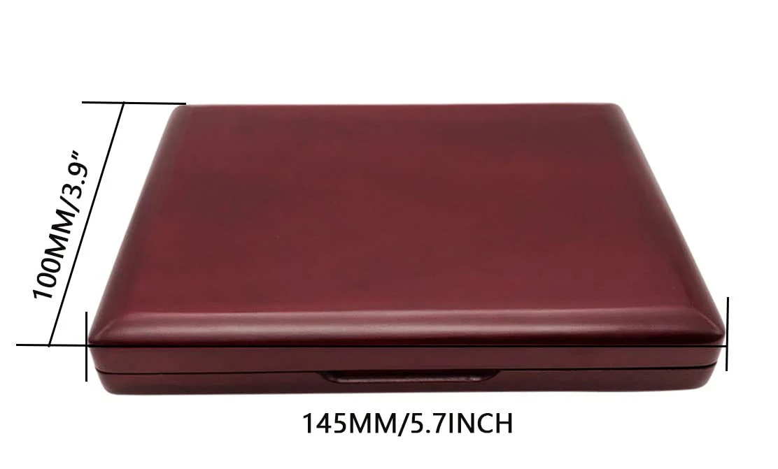 Maroon Color Reed Box Clarinet Reed Storage Case Reeds Holder for 6pcs Clarinet Reeds Woodwind Accessories - Image 6