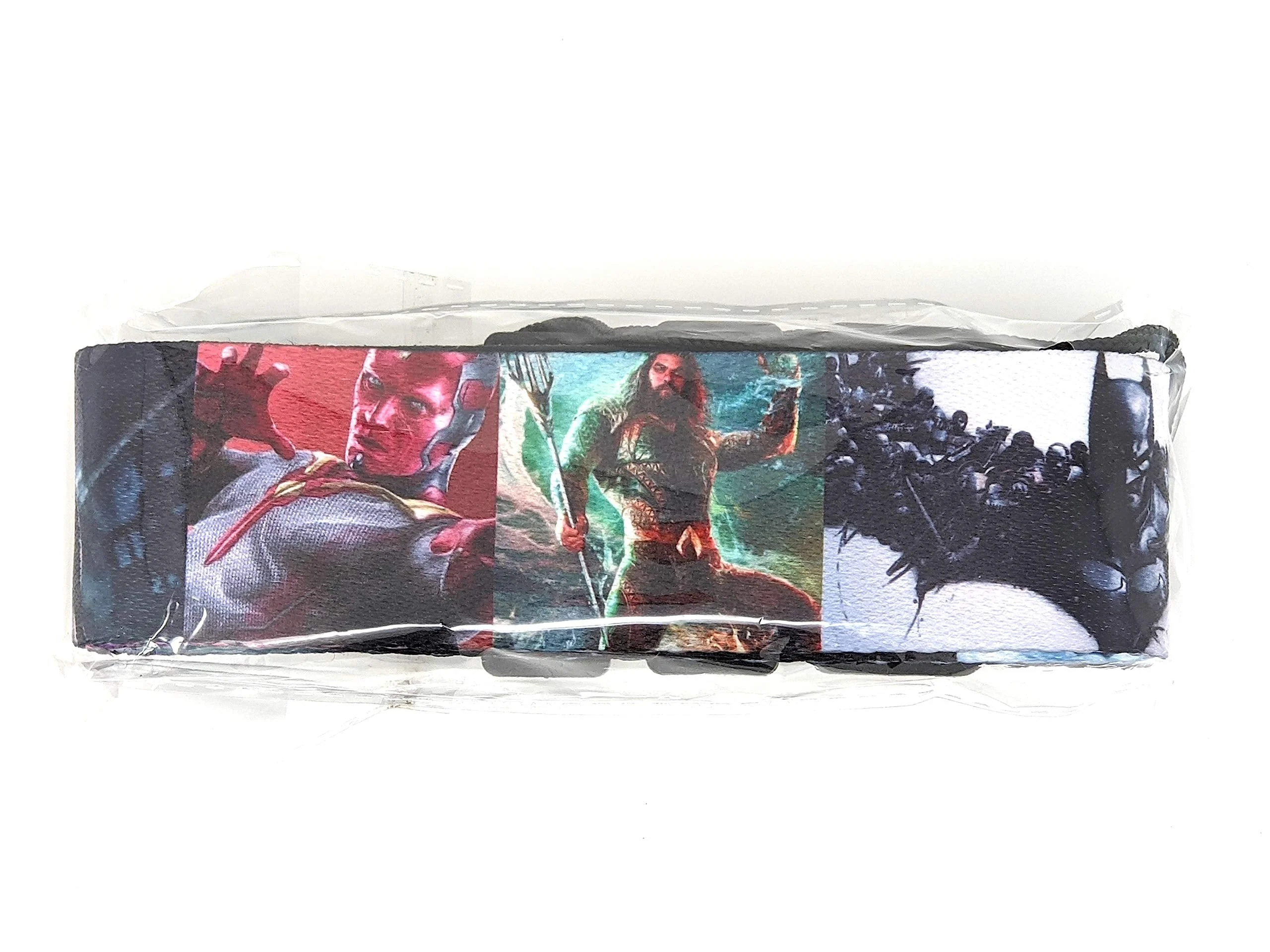 Marvel and DC Comics Superheroes Guitar Strap | Polyester with genuine leather - Image 6