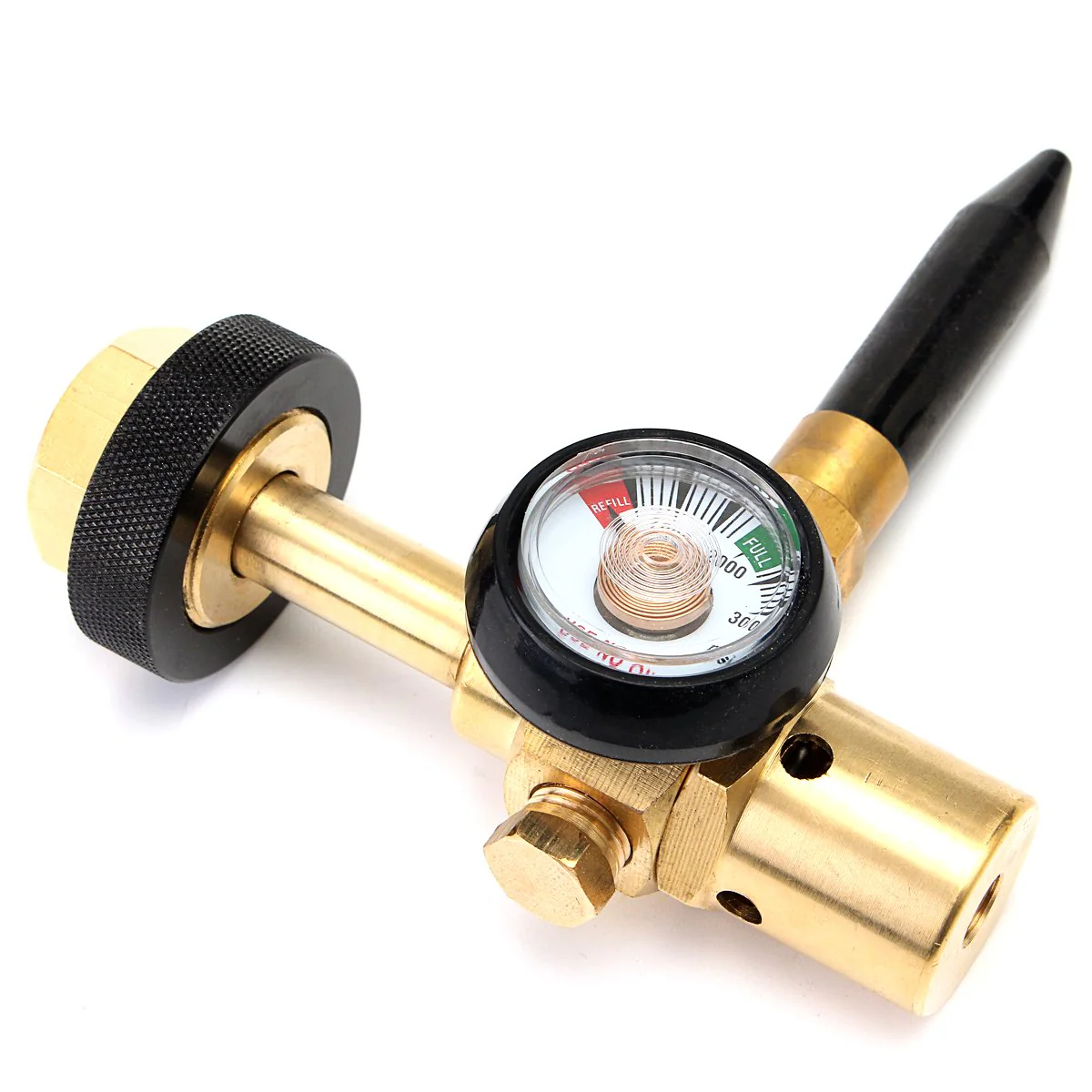 MASUNN Helium Latex Balloon Air Inflator Regulator with Gauge for W21.8-14 Tank Valve - Image 5
