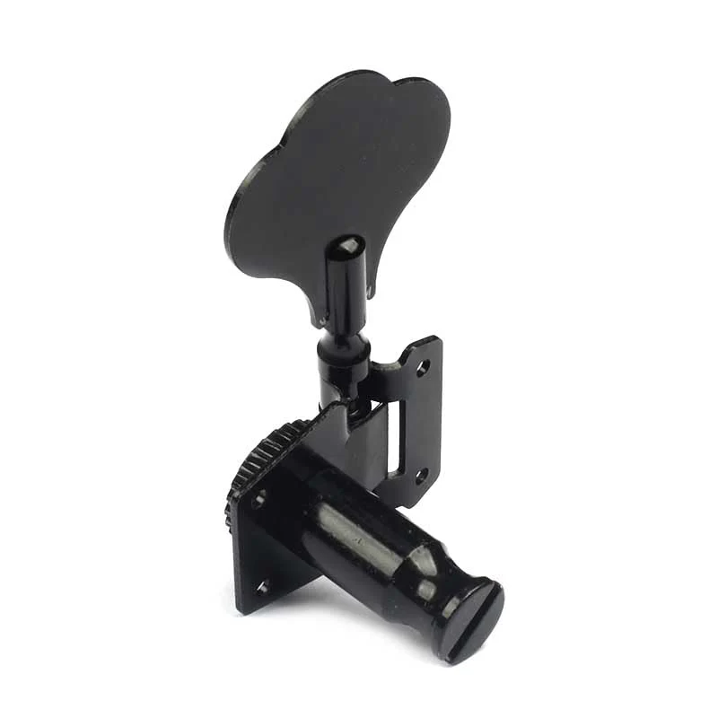 MAXCHEER Guitar Bass Tuners Bass Guitar Tuning Keys,Ratio Headstock Sealed Machine Head Replacement for Electric Jazz Bass or Precision Instruments 1:24 (4R) black - Image 7