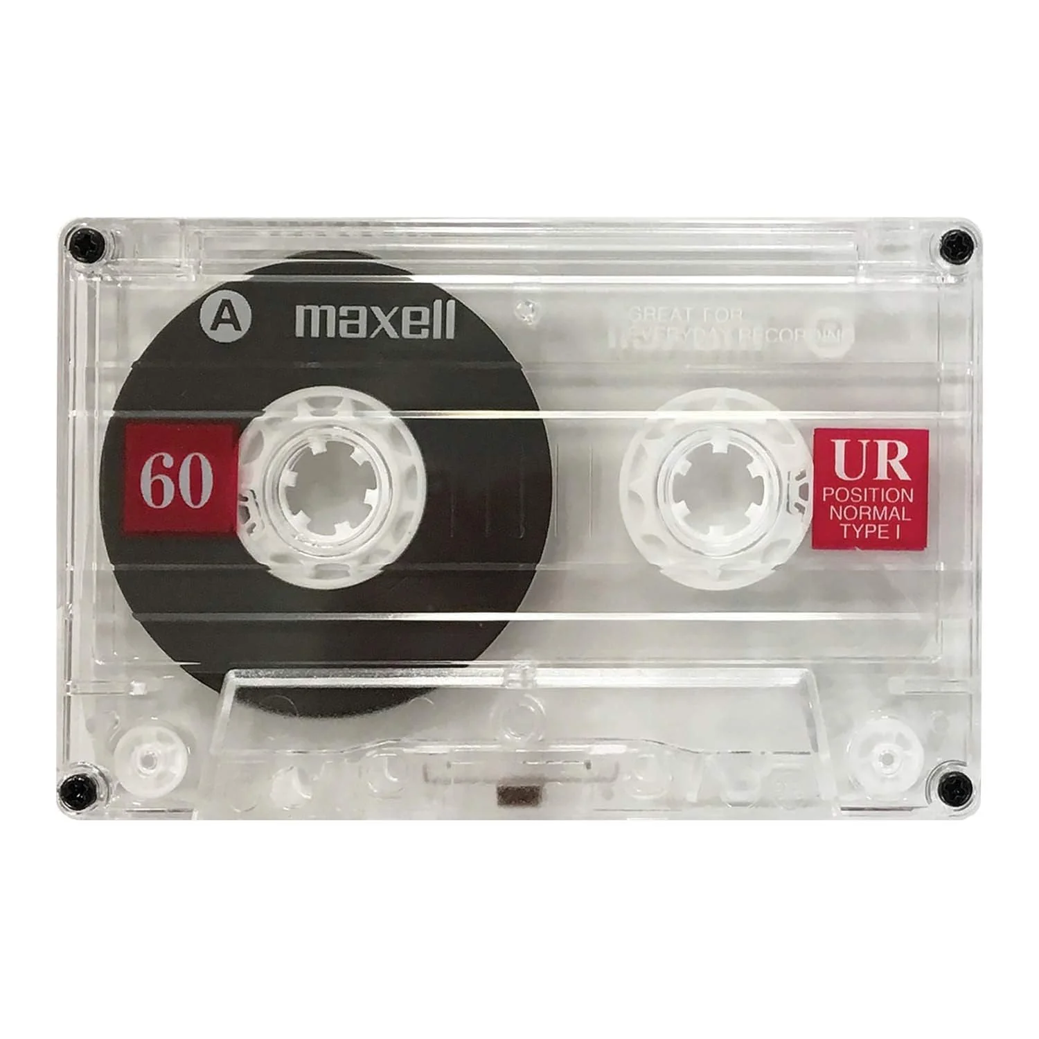 Maxell 109024 60 Minute Storage Capacity Normal Bias Type Flat Packs 2 Pack Cassettes - Image 2