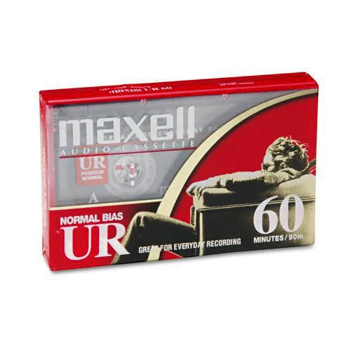 Maxell Audio Cassette - Blank Media, Cassette, Red, 60 Min, Pack of 10 - Image 5