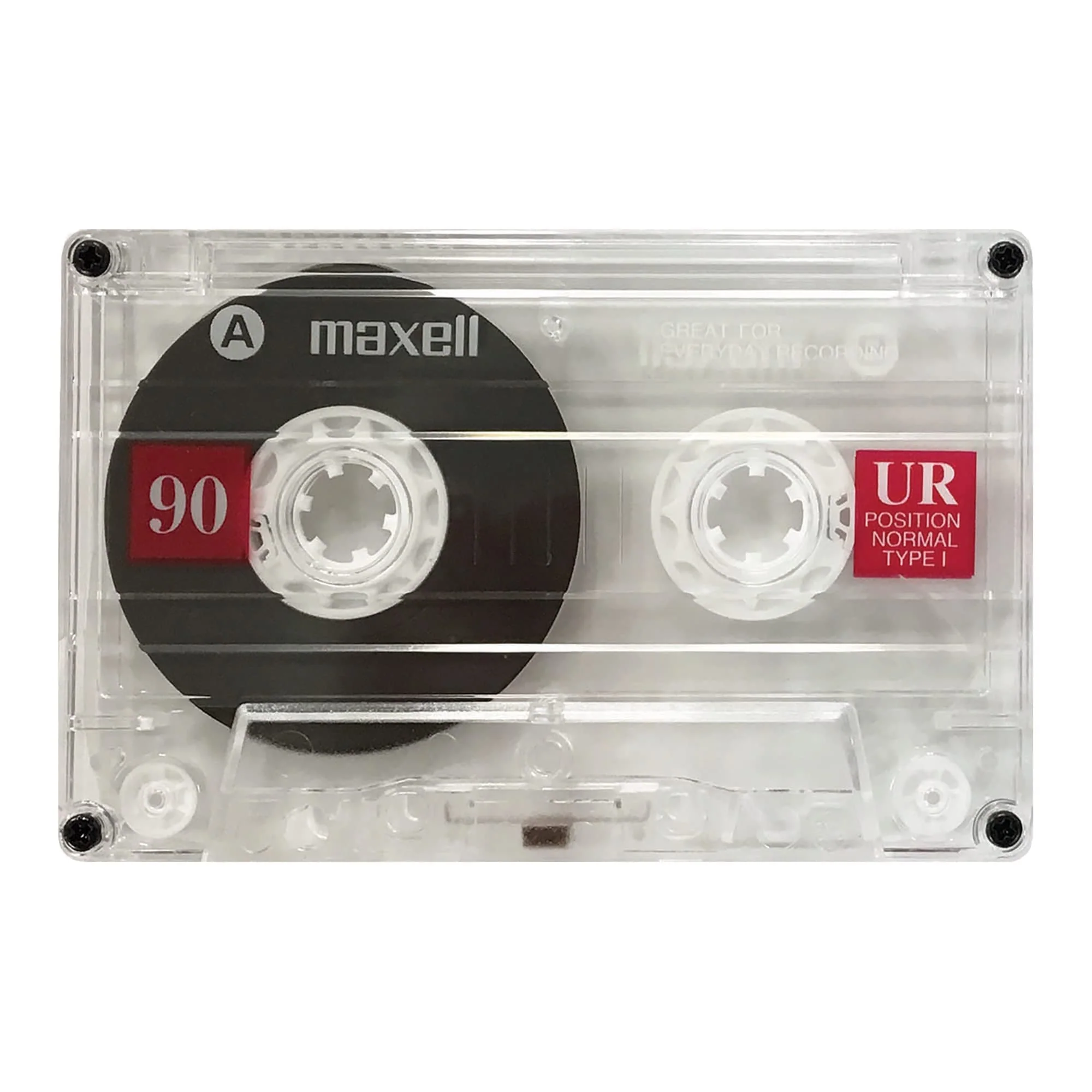 Maxell UR 90 Normal Bias Blank Audio Recording Cassette Tape, Low Noise, 90 Minute Recording Time, 5 Pack 1 Pack - Image 2