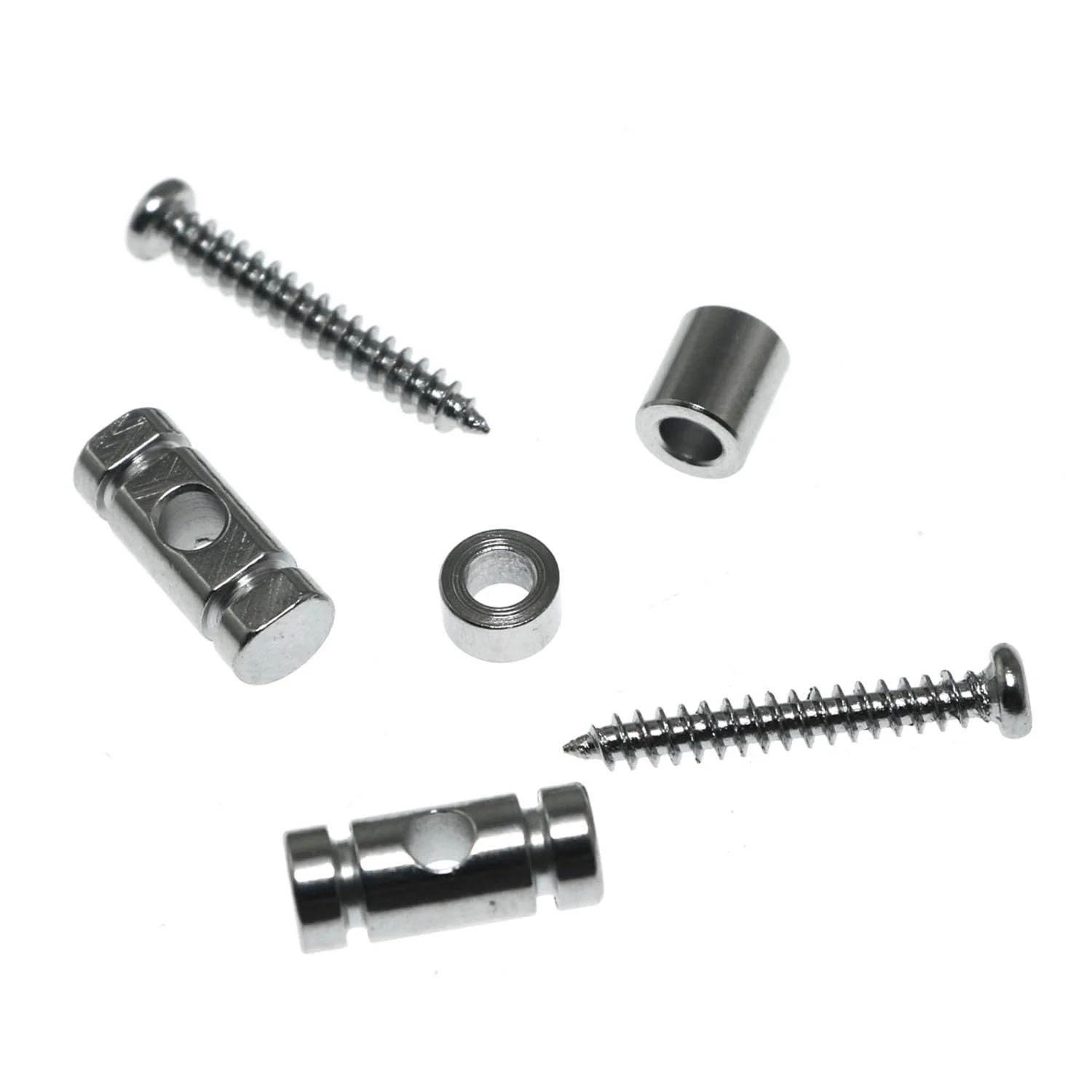 Maxmoral 2Sets Guitar Roller String Retainer String Guide String Tree Replacement Parts Stable Stringing Guitar Head String Presser for Chrome Electric Guitar - Image 4