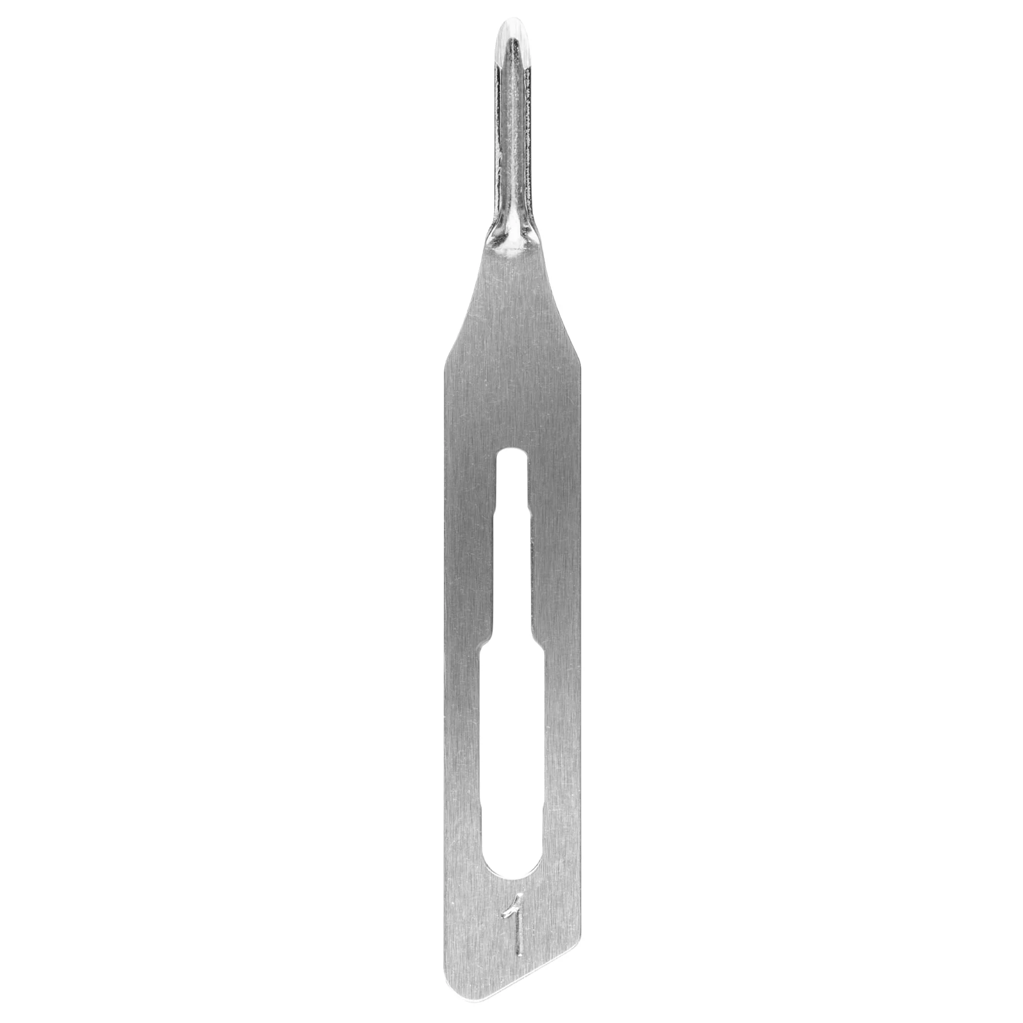 May 10 x Hollow Chisel Blades Figure 1 Sterile, Suitable for Scalpel Holder No. 3 - Sterile Blades for Foot Care & Podiatry for Removing Corns, Calluses in Nail Fold & Ingrown Nails - Image 2