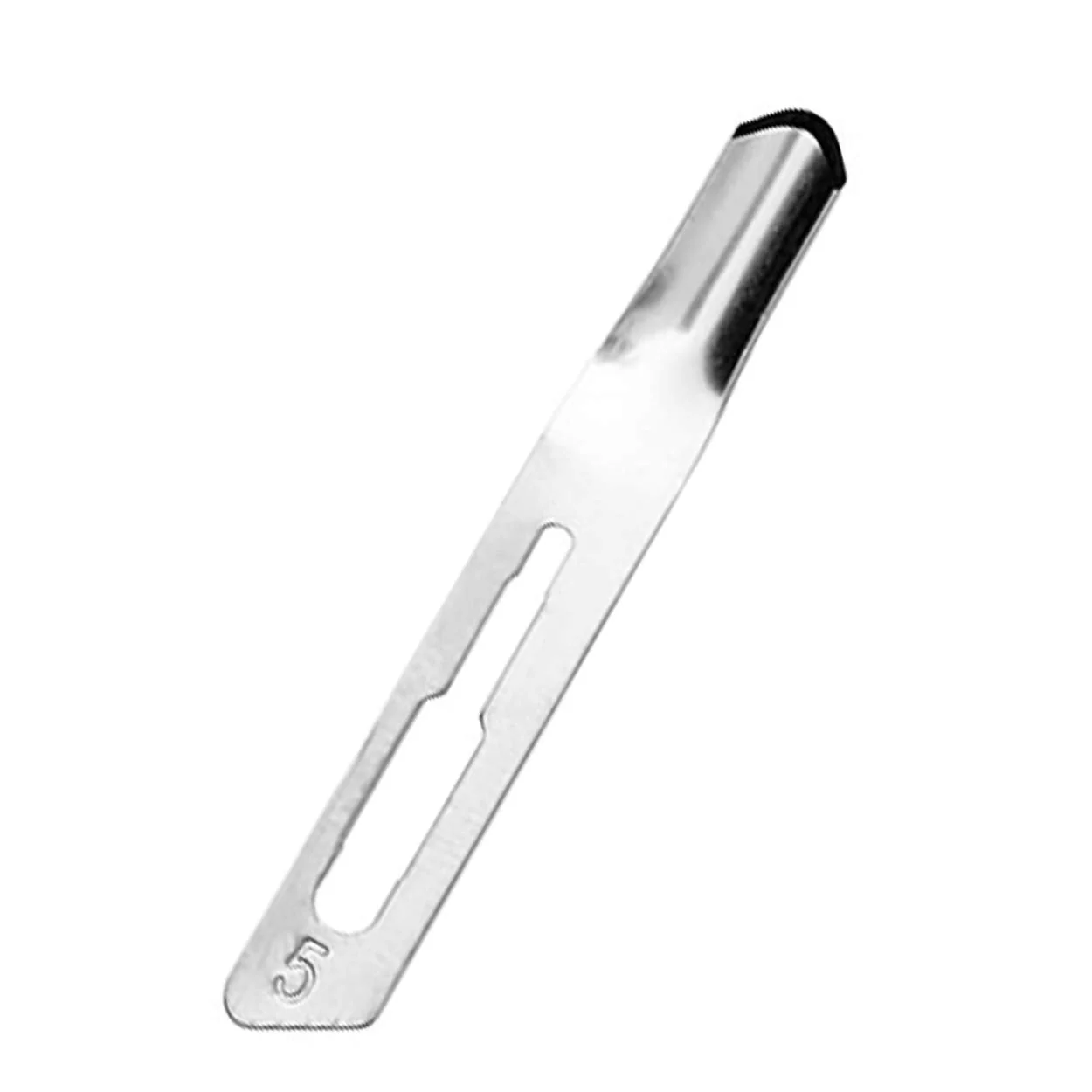 May Figure 5 Hollow Chisel Blades, Pack of 10, Individually Sterile Packed - Scalpel Blades for Corns & Callus Removal, for Medical Foot Care & Podiatry, Fits Scalpel Holder No.3 - Image 5