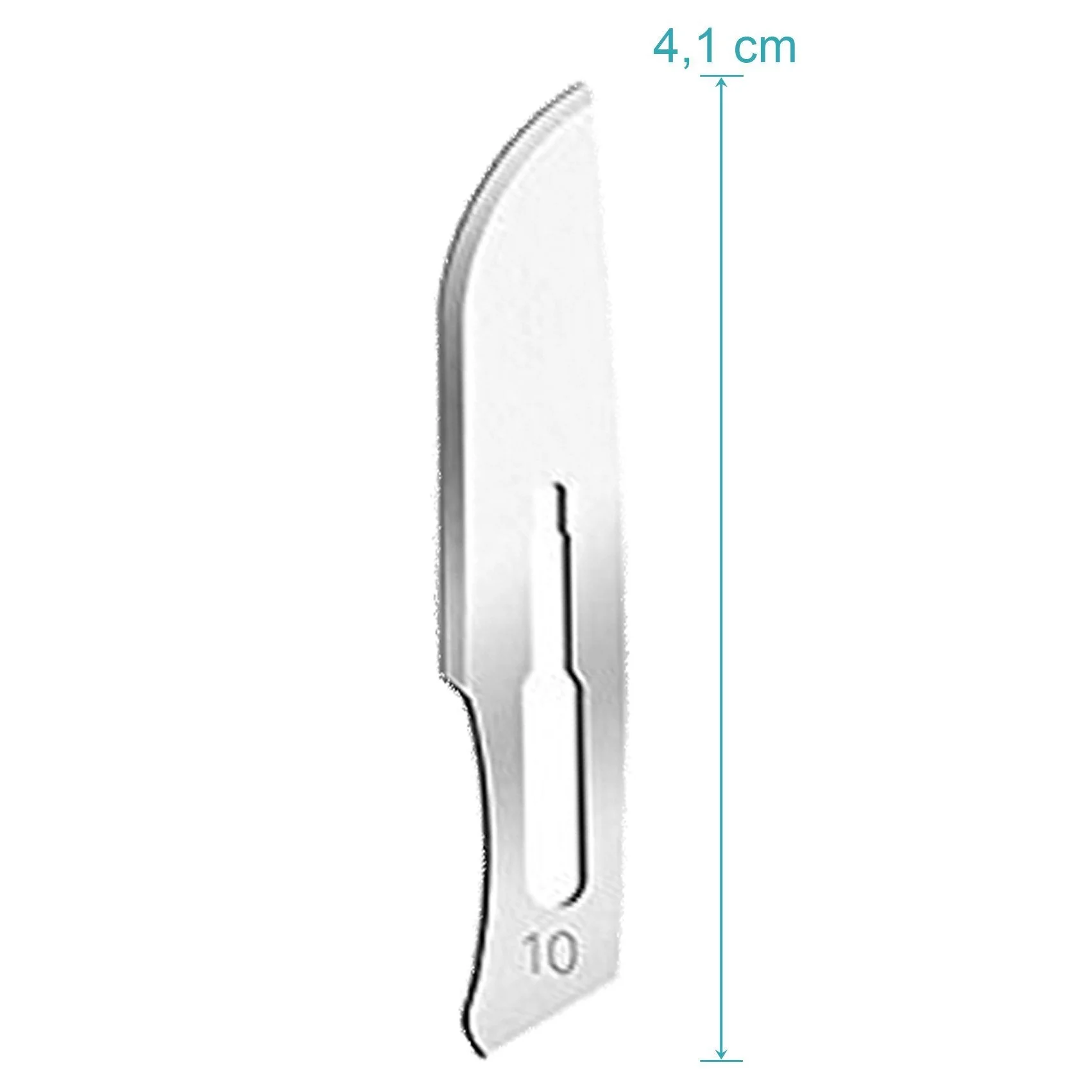 May Set of 60 Sterile Disposable Scalpel Blades - Sample Set Fig. 10-15 Carbon Steel - Precision Blades for Crafts, Model Making, Foot Care, Dermaplaning - Fits Handle No.3 - Image 4