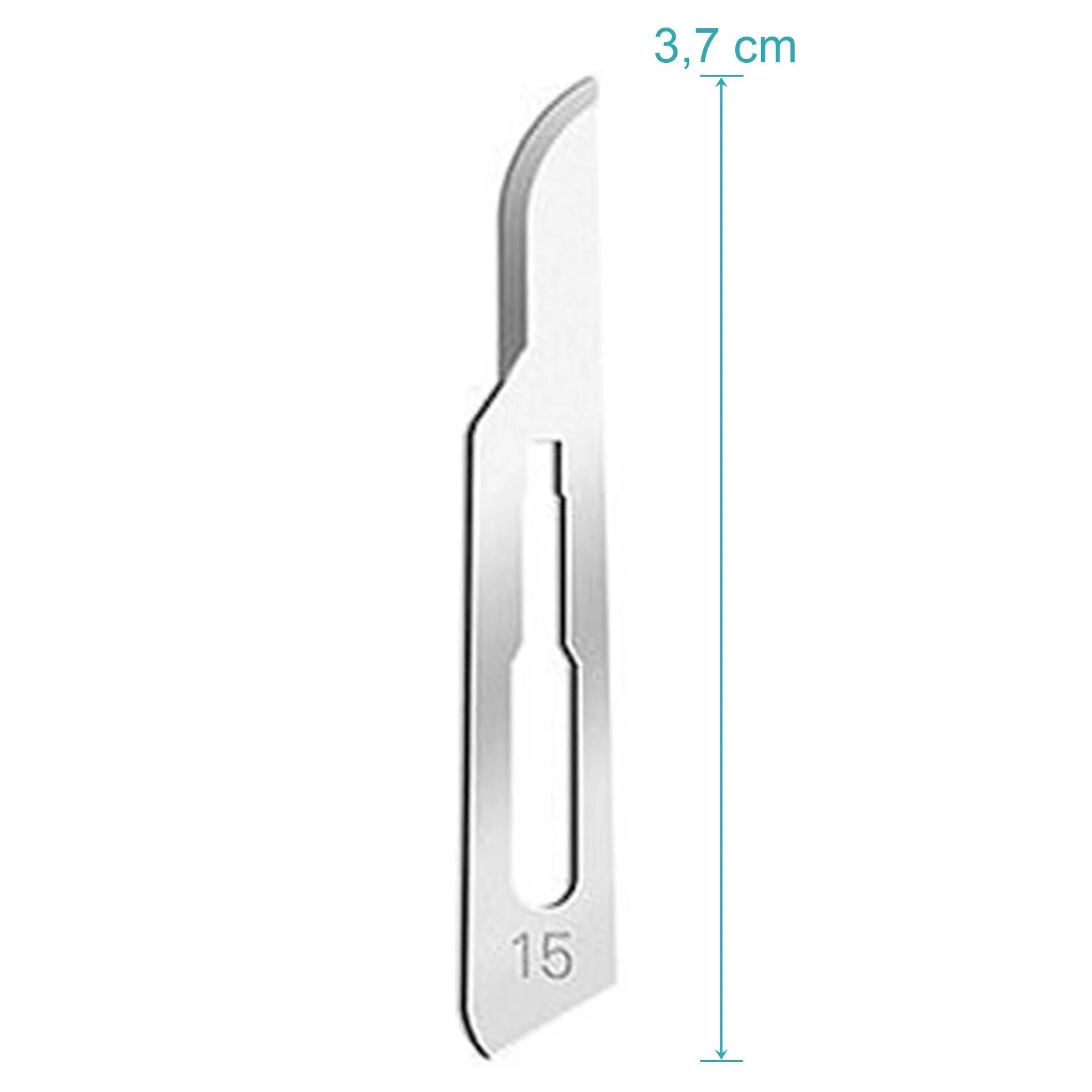 May Set of 60 Sterile Disposable Scalpel Blades - Sample Set Fig. 10-15 Carbon Steel - Precision Blades for Crafts, Model Making, Foot Care, Dermaplaning - Fits Handle No.3 - Image 9