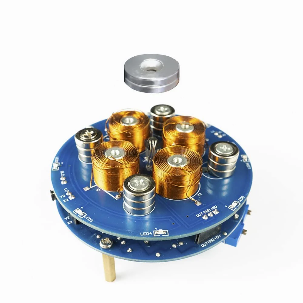 MBLUE 2/4pcs 21x22mm Magnetic Floating Coil Copper Cylindrical Suitable for Magnetic Levitation Over 800g - Image 9