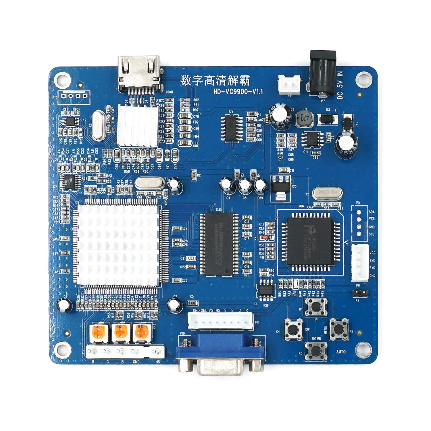 Mcbazel Arcade Game VGA RBGS RGBSHV to HDMI Game Video Output Converter Board with Cable - Image 2