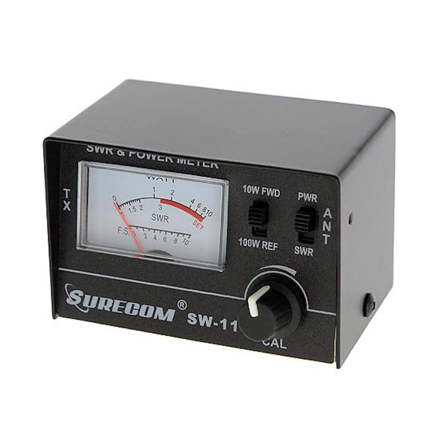Mcbazel SURECOM SW-111 100W/10W SWR & Power Meter for CB Radio, CB Antenna Analyzer with FWD/REF, 27MHz CB Radio Tuning Kit (NOT for VHF/UHF) - Image 2