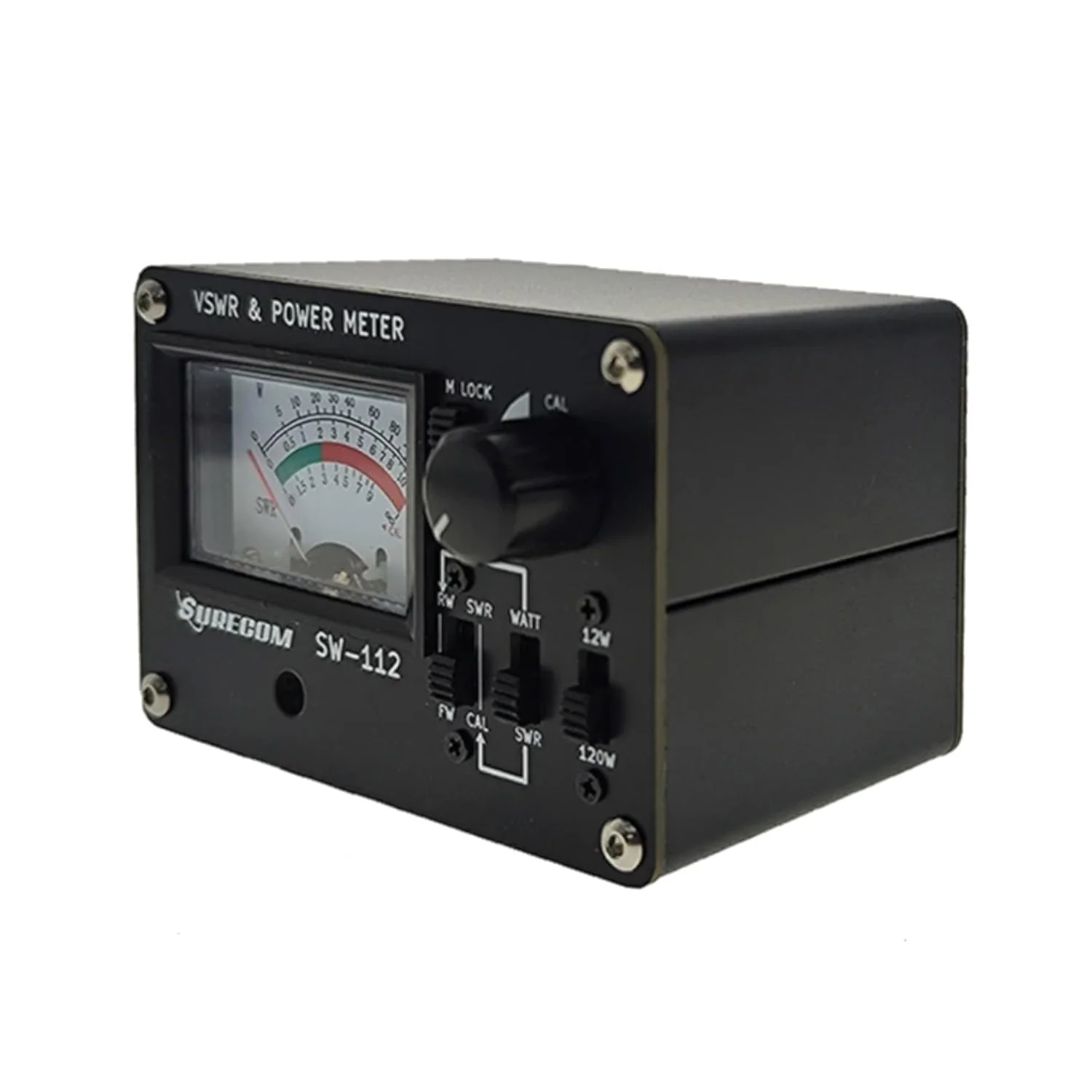 Mcbazel Surecom SW-112HF RF Power Meter 1.5-60MHz 120W V.S.W.R. & Power Meter, Supports LED Backlight/0-120 Watt/50 Ohm Power Meter - Image 2