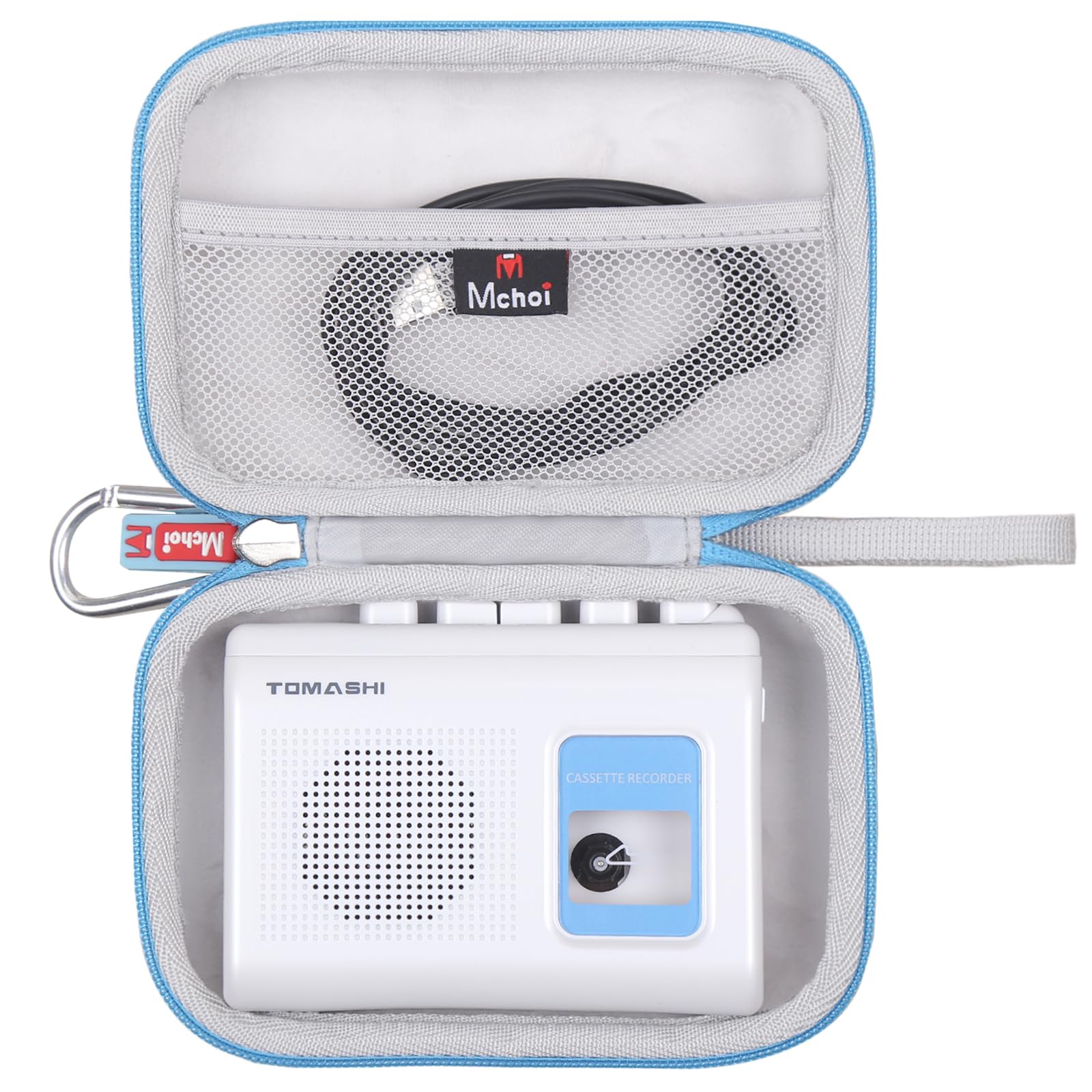 Mchoi Hard Storage Case Fits for TOMASHI Portable Cassette Player Tape Recorder Walkman, Case Only - Image 2