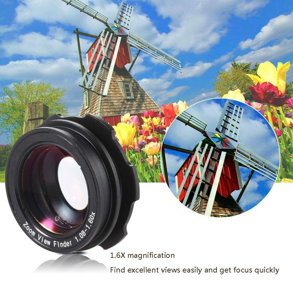 Mcoplus 1.08x-1.60x Zoom Viewfinder Eyepiece Magnifier for SNY NEX E Mount/Canon Nikon Pentax Olympus Fuji Samsung Sigma Minoltaz DSLR Camera - Image 4