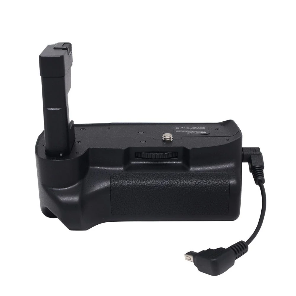 mcoplus BG-D3100 Vertical Battery Grip Holder Pack for Nikon D3100 D3200 D3300 D5300 Digital SLR Camera Use EN-EL14 Batteries - Image 2
