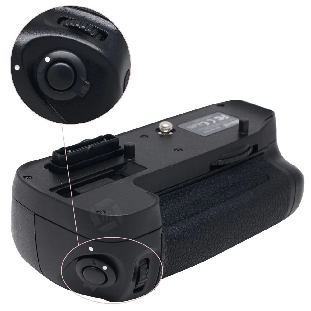 Mcoplus BG-D7100 Vertical Battery Grip as MB-D15 Replacement for Nik D7100, Hold EN-EL15 Battery(Battery not Included) - Image 4