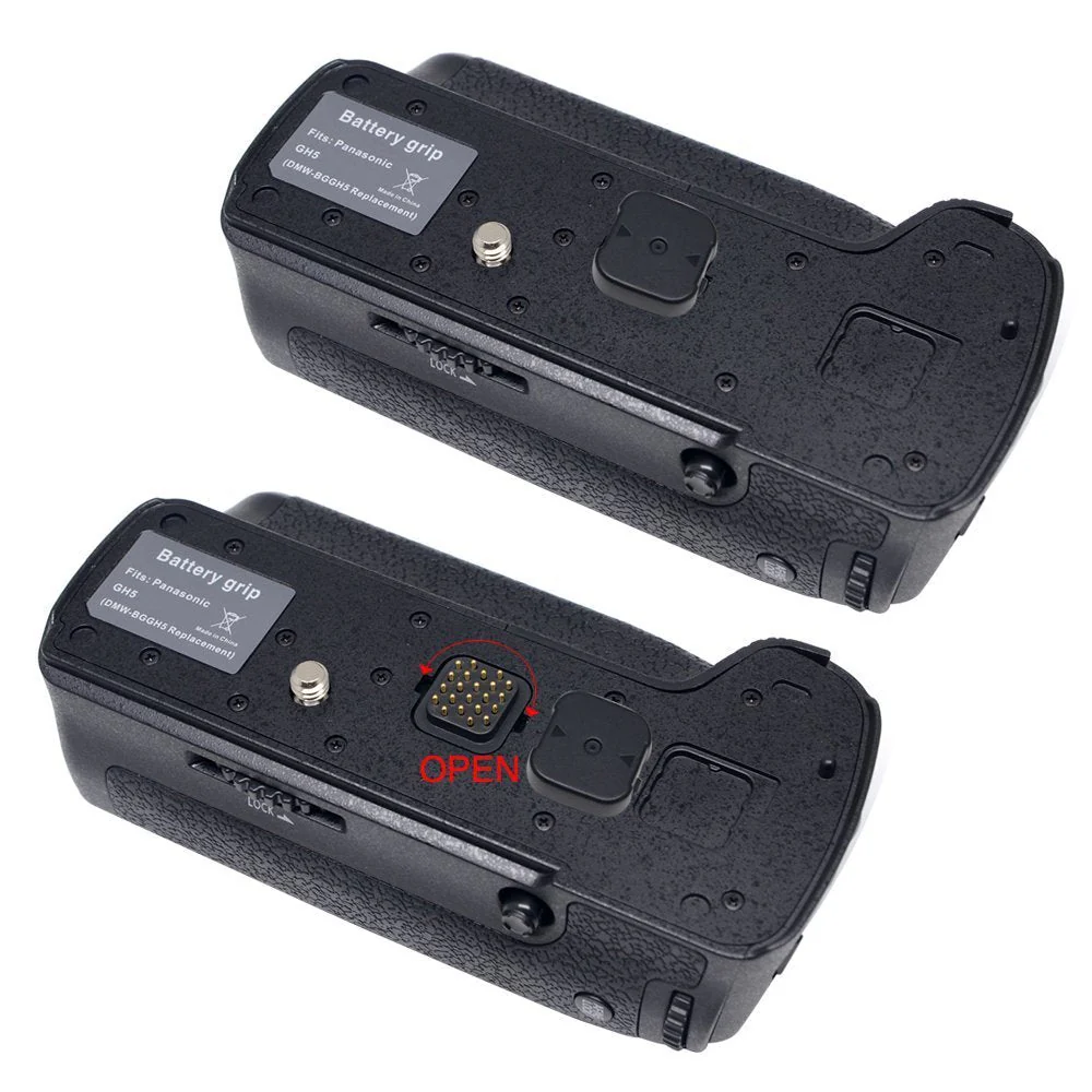 Mcoplus DMW-BGGH5 Vertical Battery Grip for Panasc Lumix GH5 Digital Camera，Hold DMW-BLF19 BLF19E Battery - Image 7