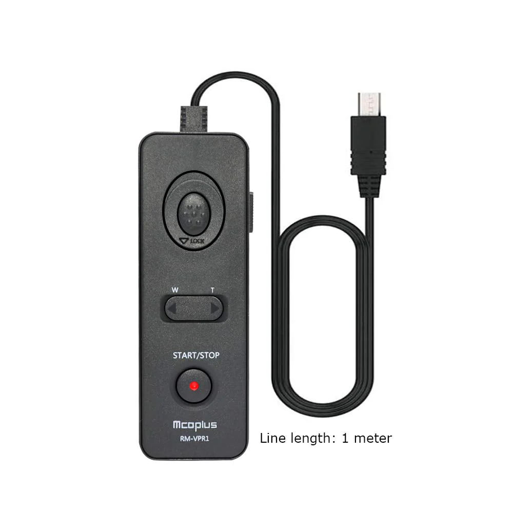 Mcoplus RM-VPR1 39.4 Inches Remote Control Shutter Release Cord with Multi Terminal Cable for Sony RX10/HX50/HX60 A7 A7III A7R A6000 A6400 A5100 A7S A9 A5000 NEX-3N RX100, Replacement for sony rm-vpr1 - Image 6